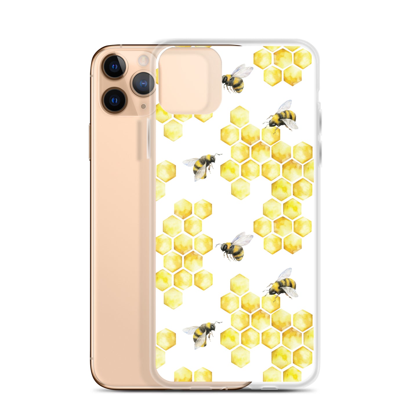 Honeycomb Bee iPhone Case