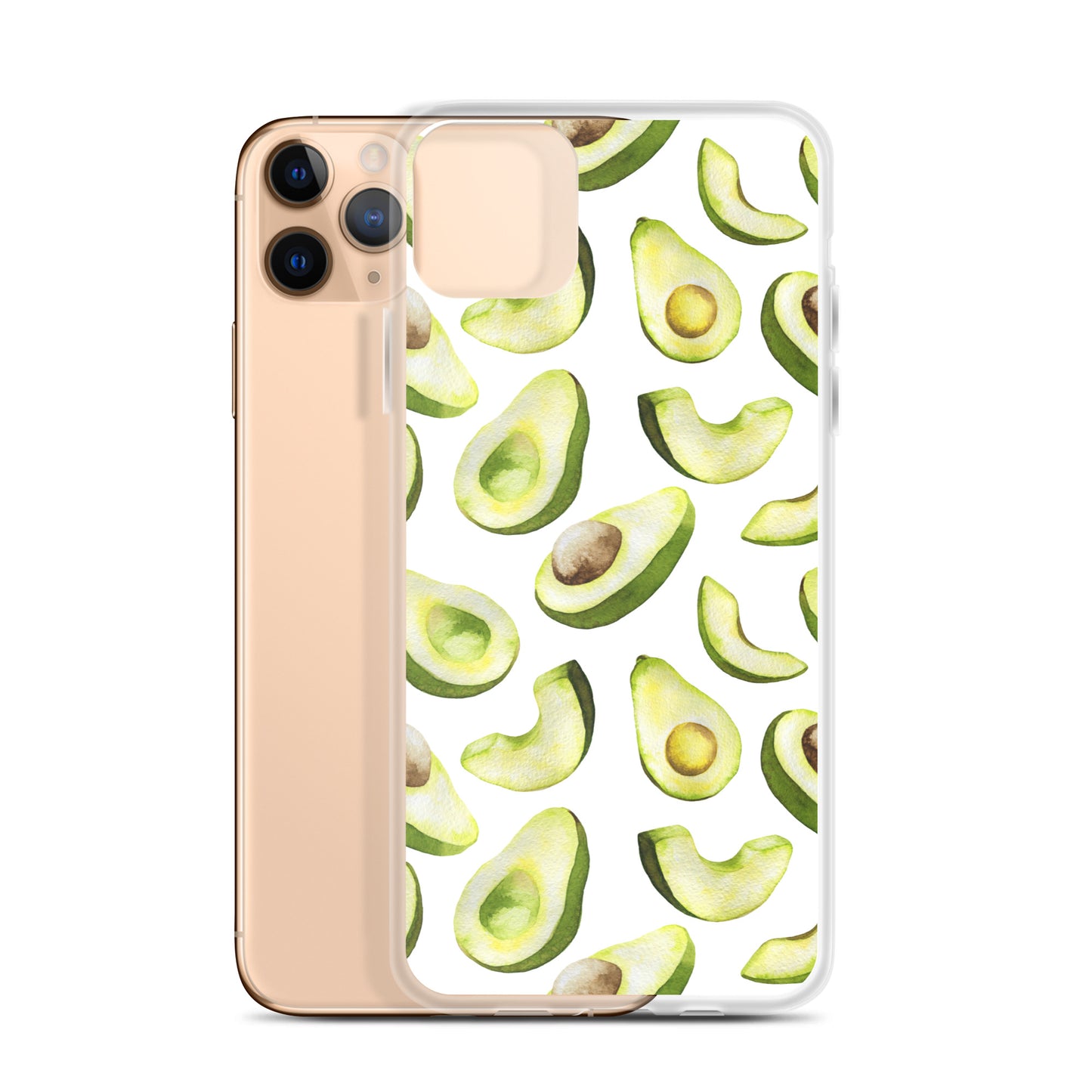 Cute Avocado iPhone Case