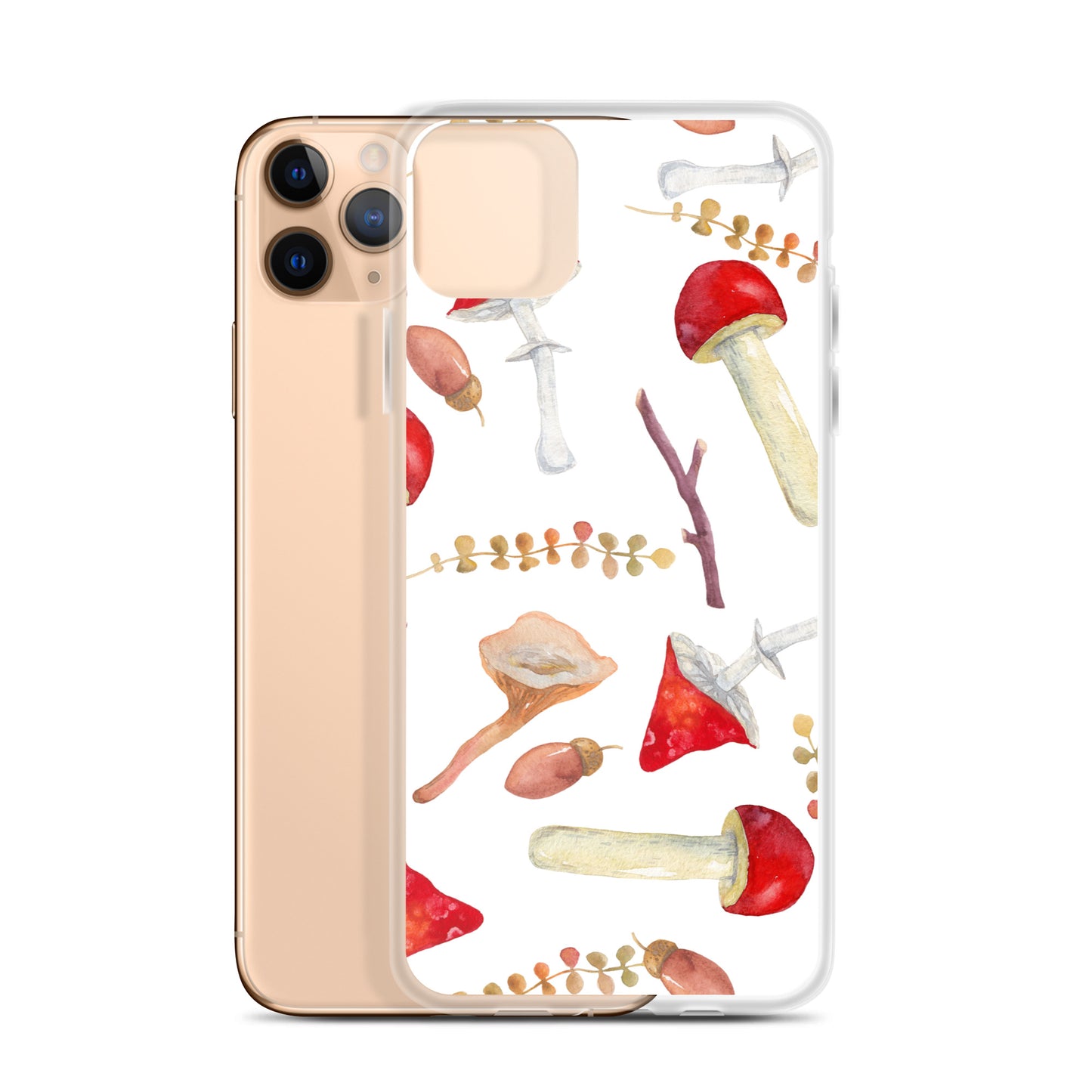 Mushrooms Toadstools iPhone Case