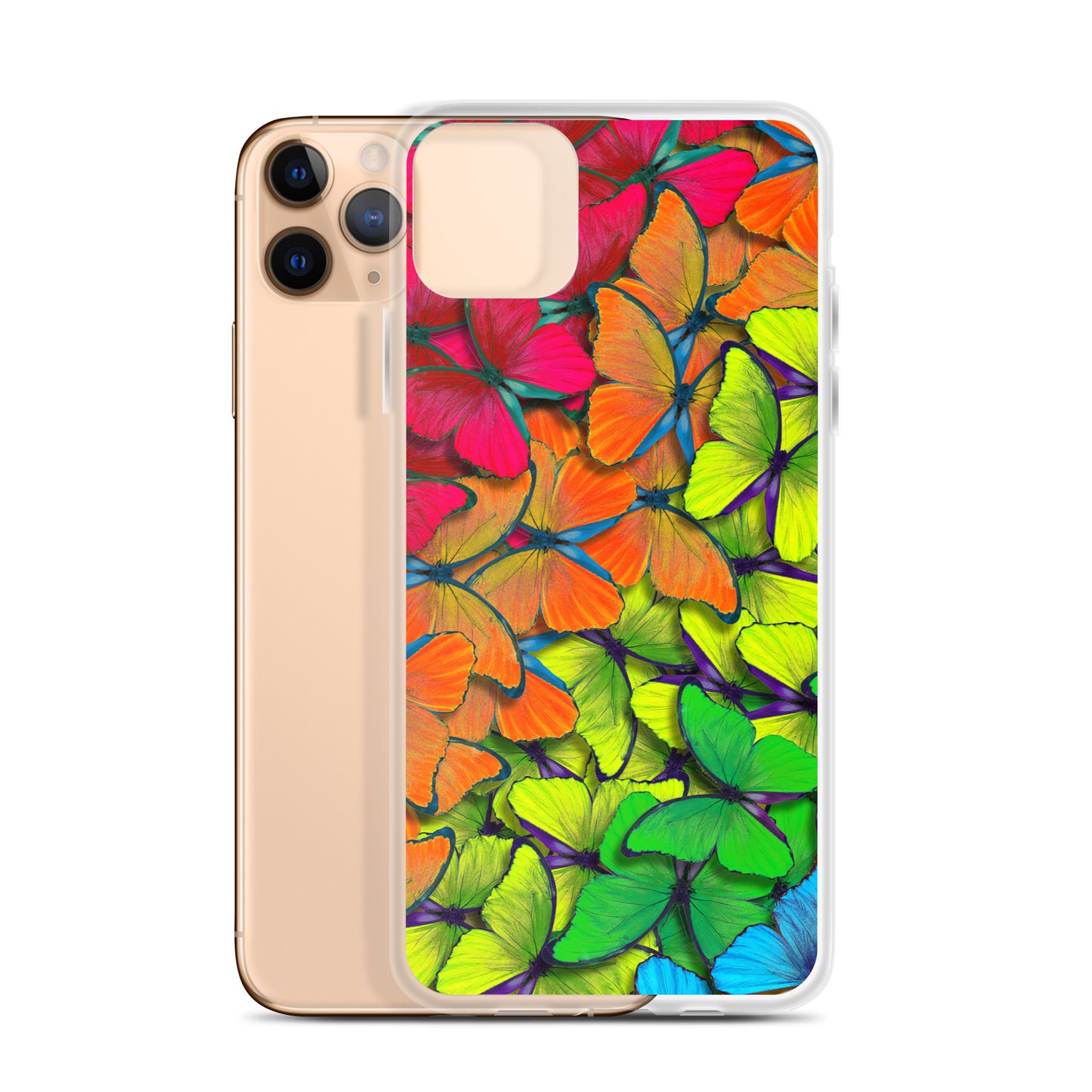 Rainbow Butterflies iPhone Case