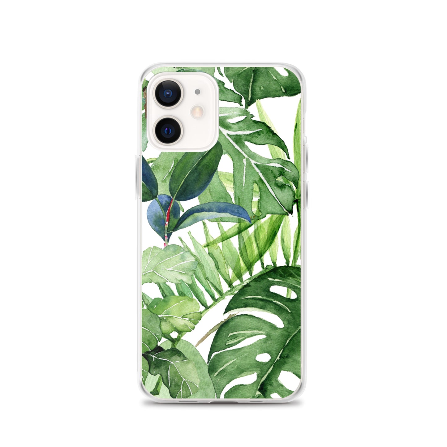 Tropical Floral Leaves iPhone Case