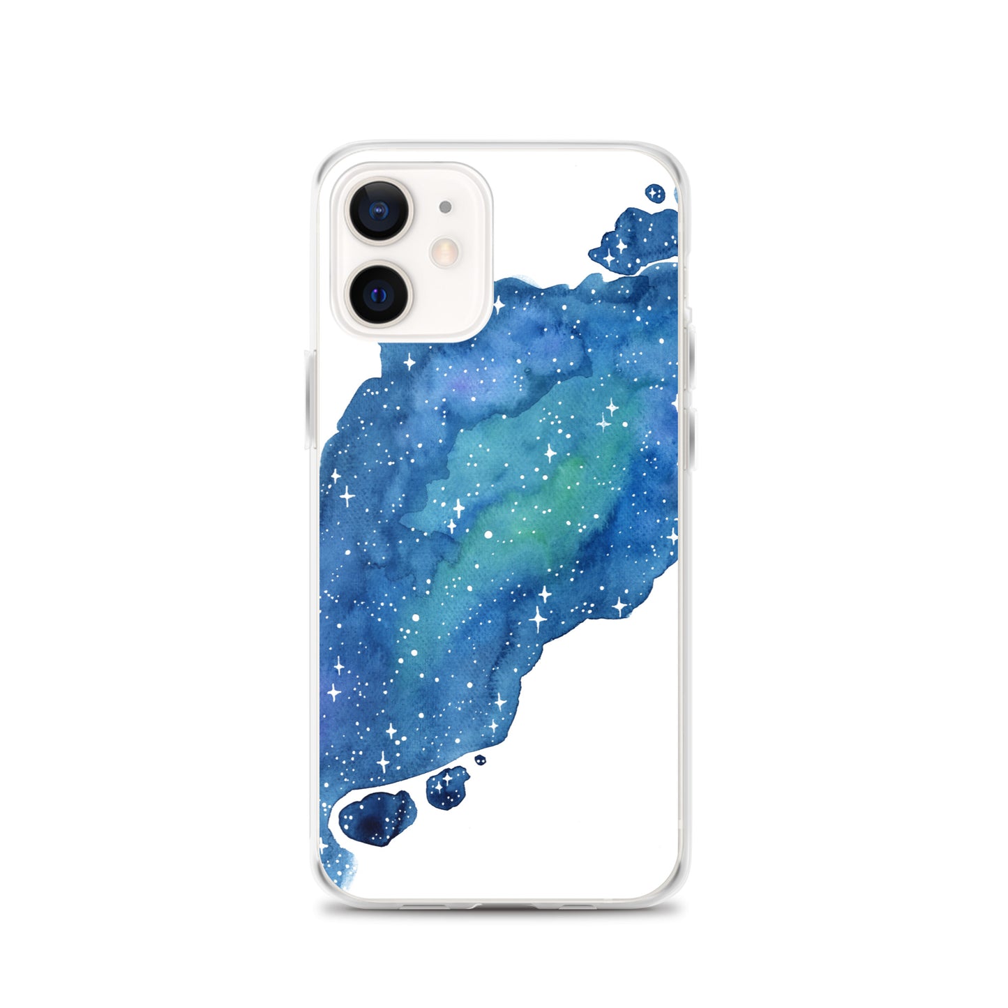 Watercolor Galaxy Aurora iPhone Case