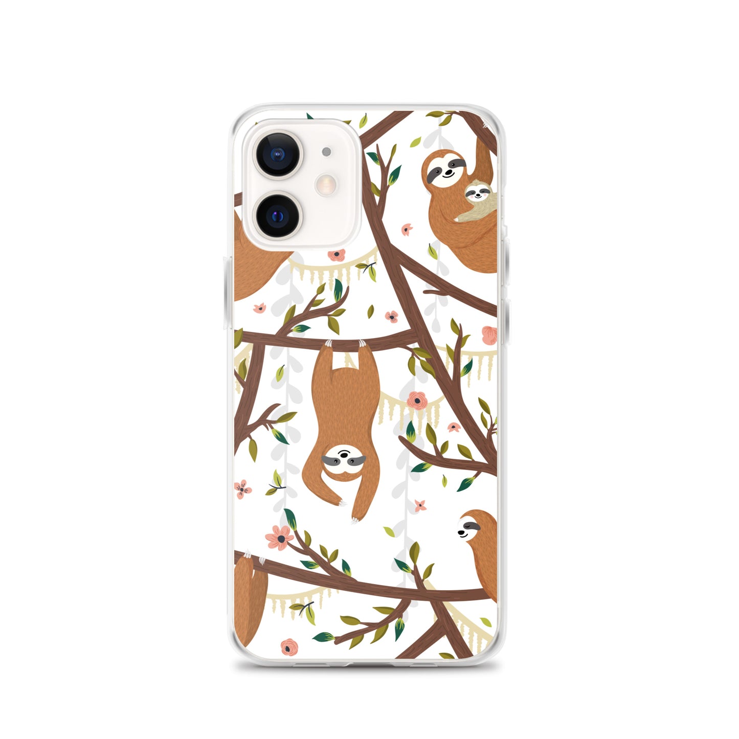 Cute Woodland Sloth iPhone Case