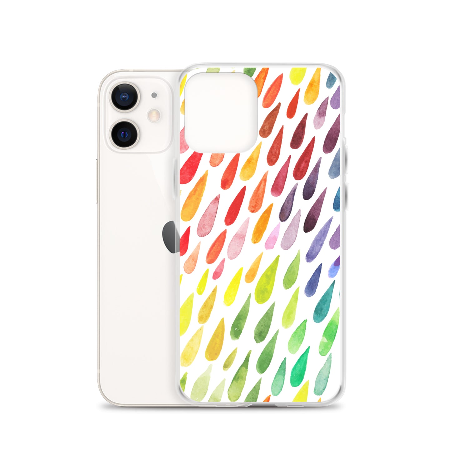 Colorful Raindrops iPhone Case