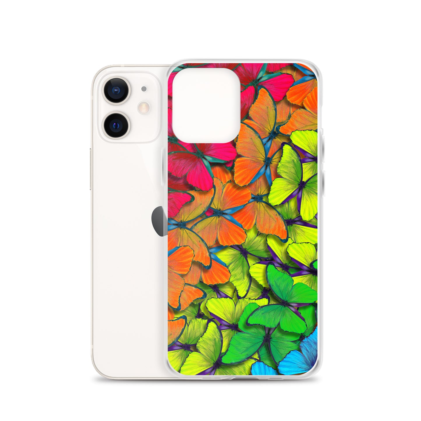 Rainbow Butterflies iPhone Case