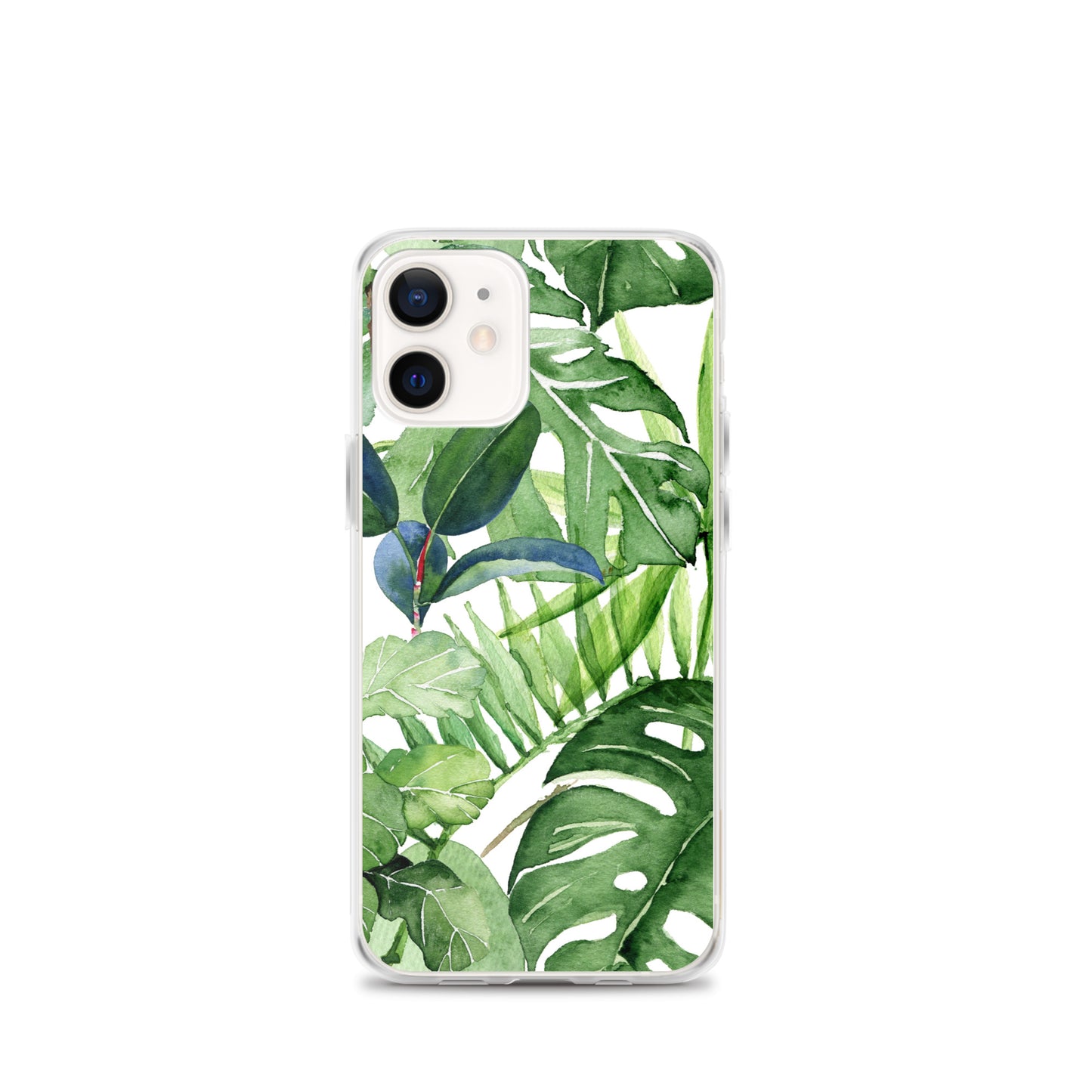 Tropical Floral Leaves iPhone Case