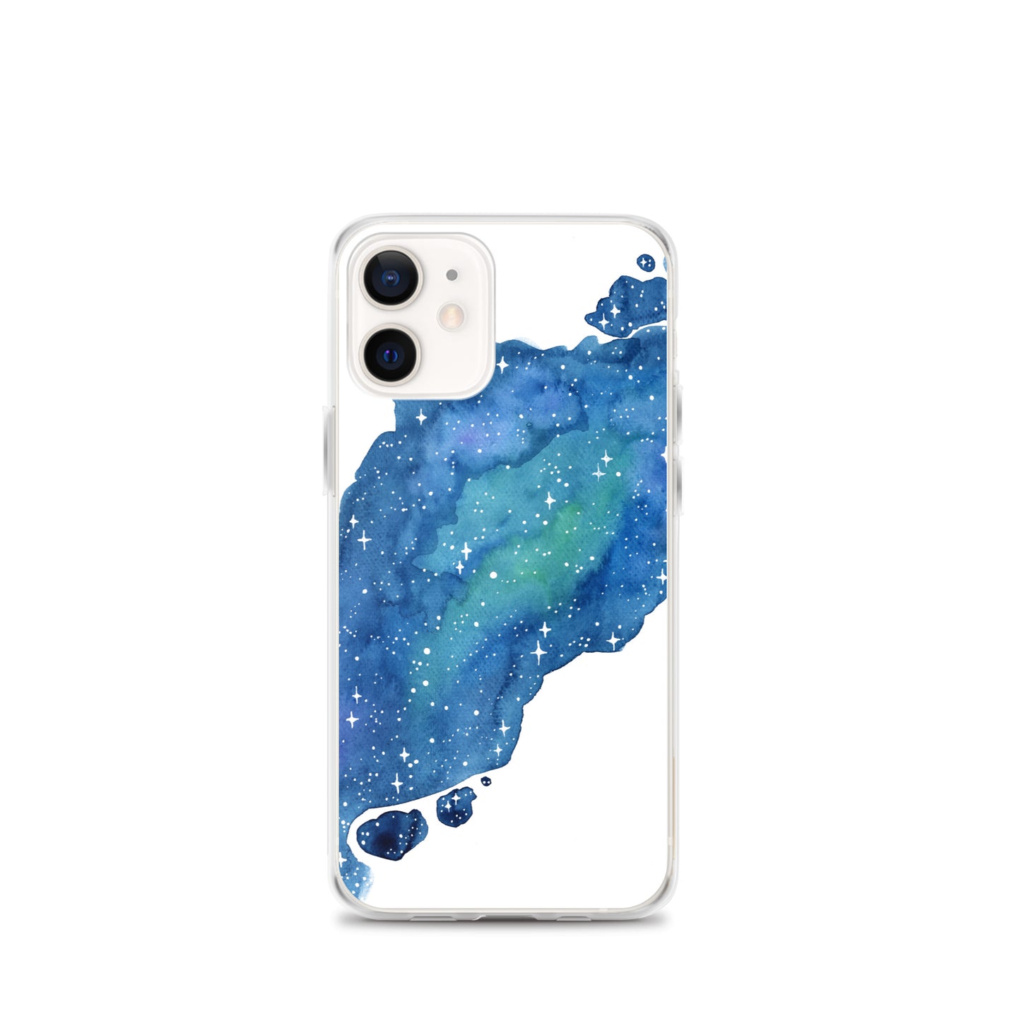 Watercolor Galaxy Aurora iPhone Case