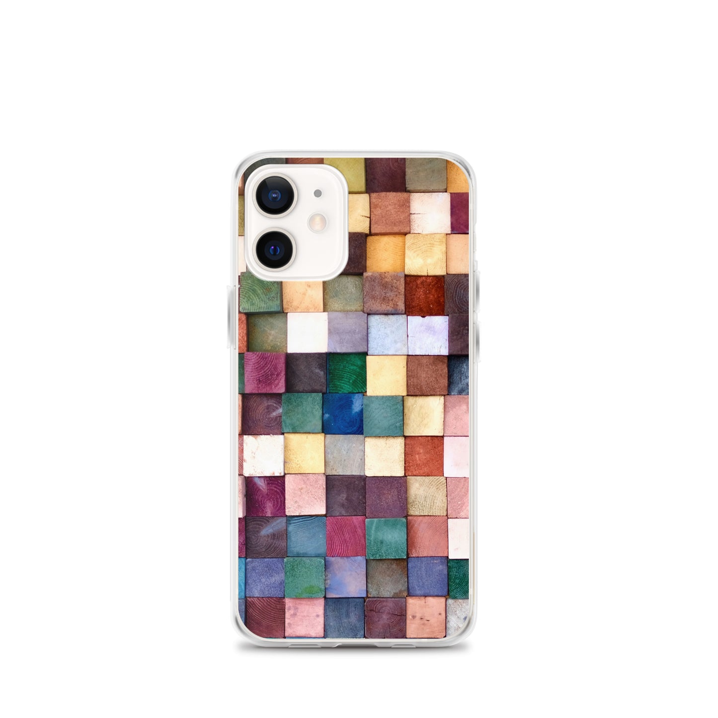 Colorful Wood Blocks Photo iPhone Case