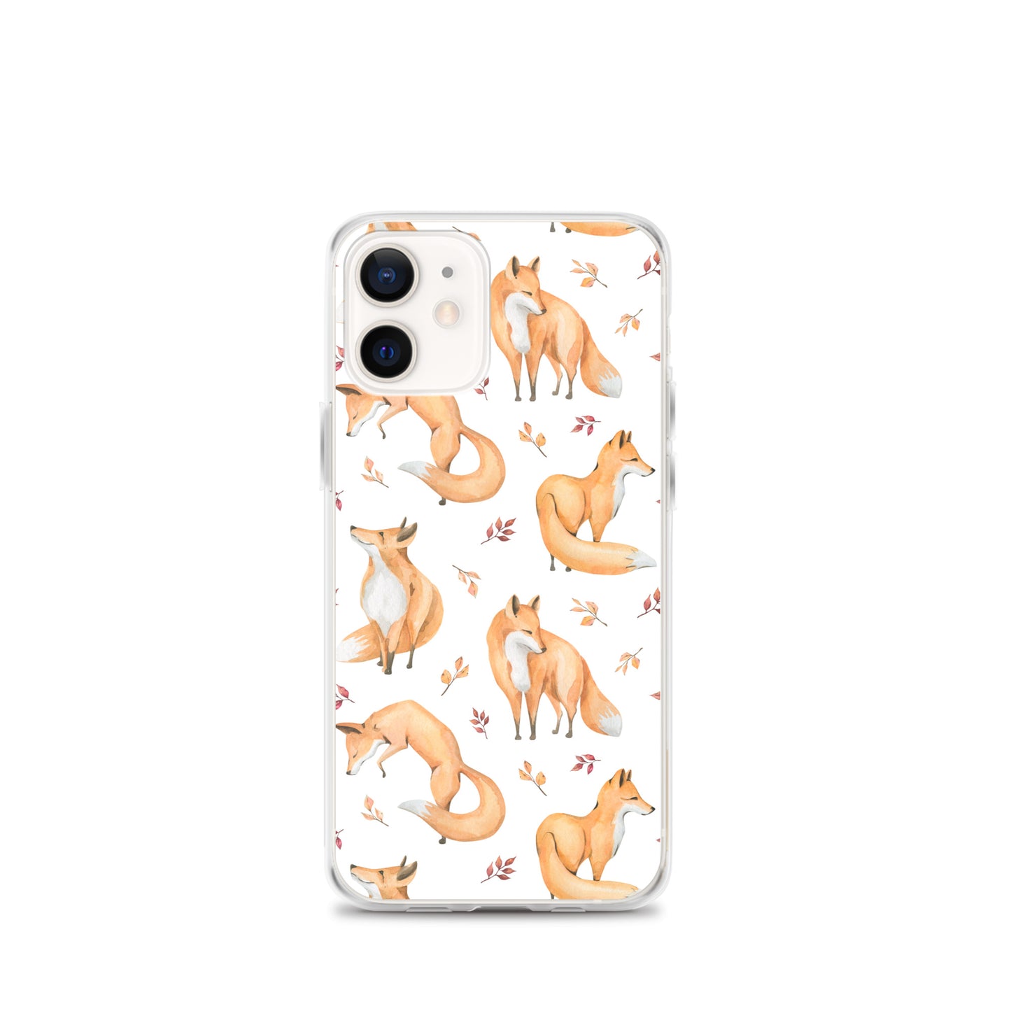 Woodland Foxes iPhone Case