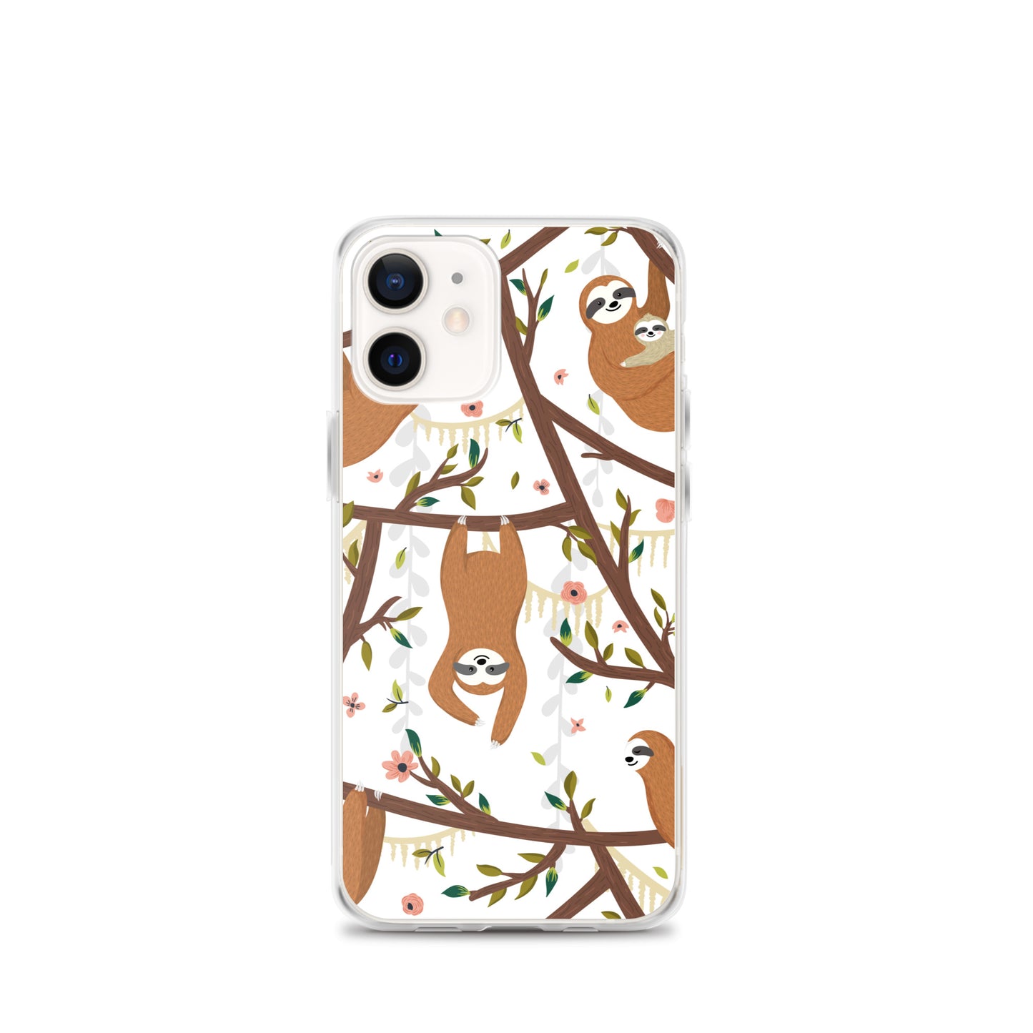 Cute Woodland Sloth iPhone Case