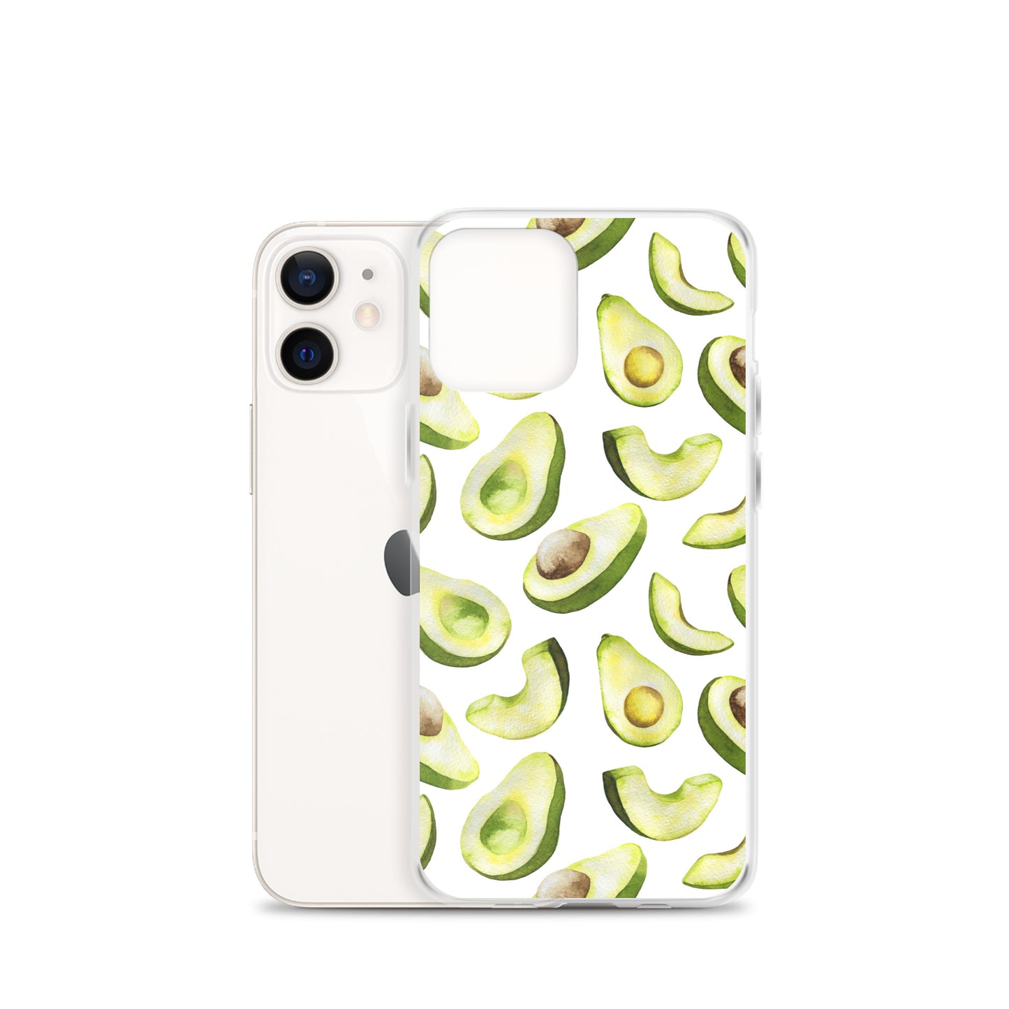 Cute Avocado iPhone Case