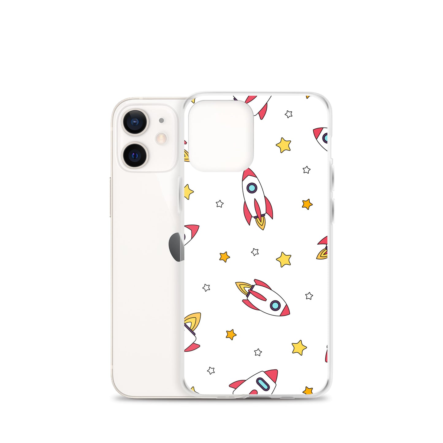 Spaceship Rockets iPhone Case