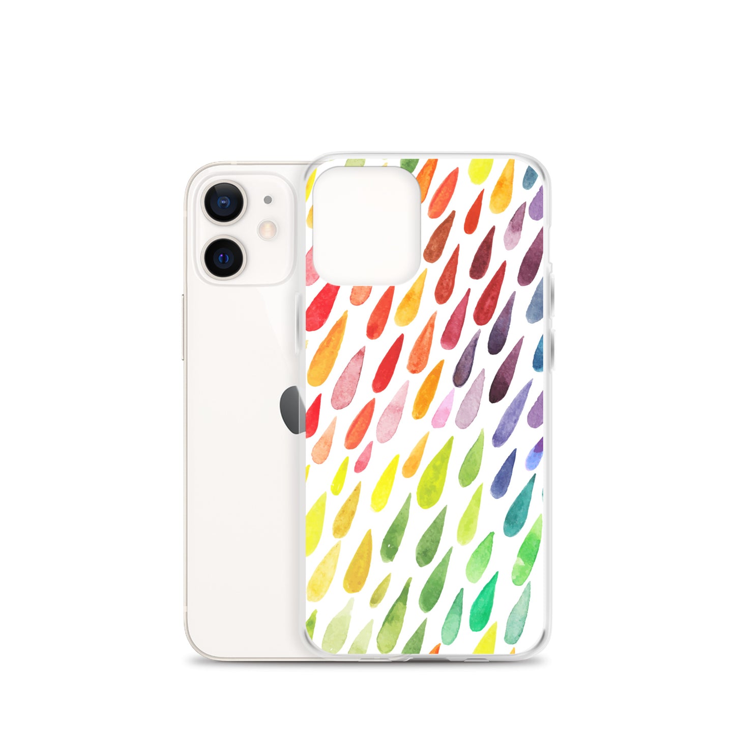 Colorful Raindrops iPhone Case