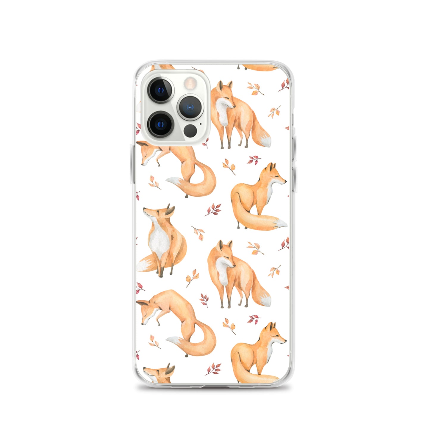 Woodland Foxes iPhone Case