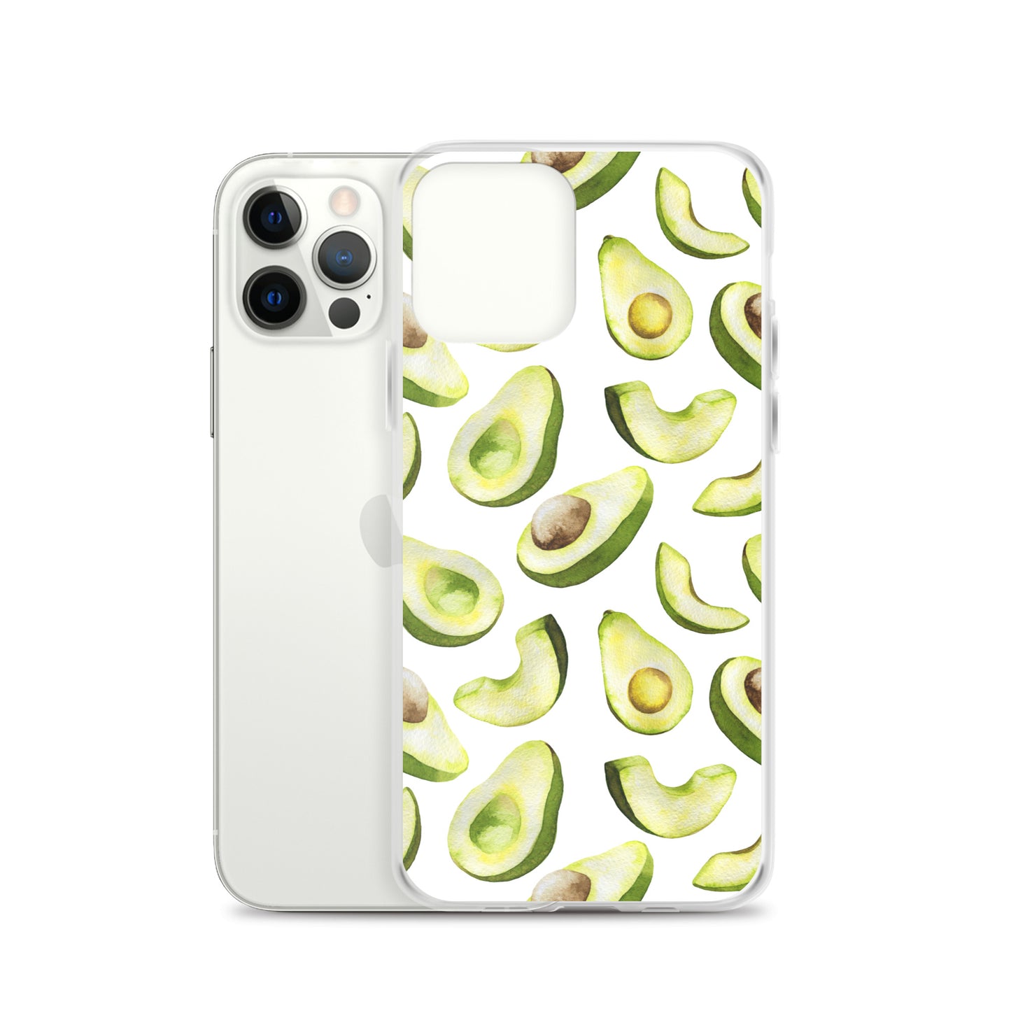 Cute Avocado iPhone Case