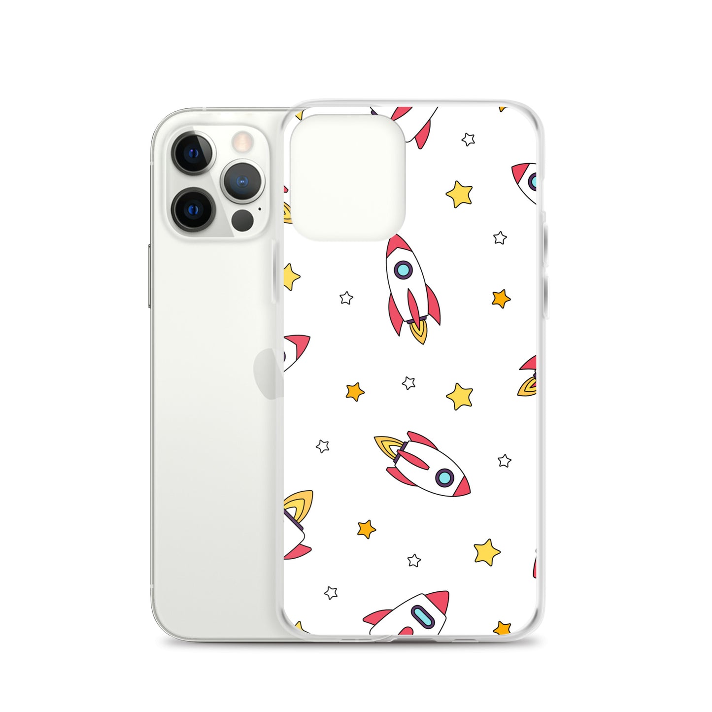 Spaceship Rockets iPhone Case