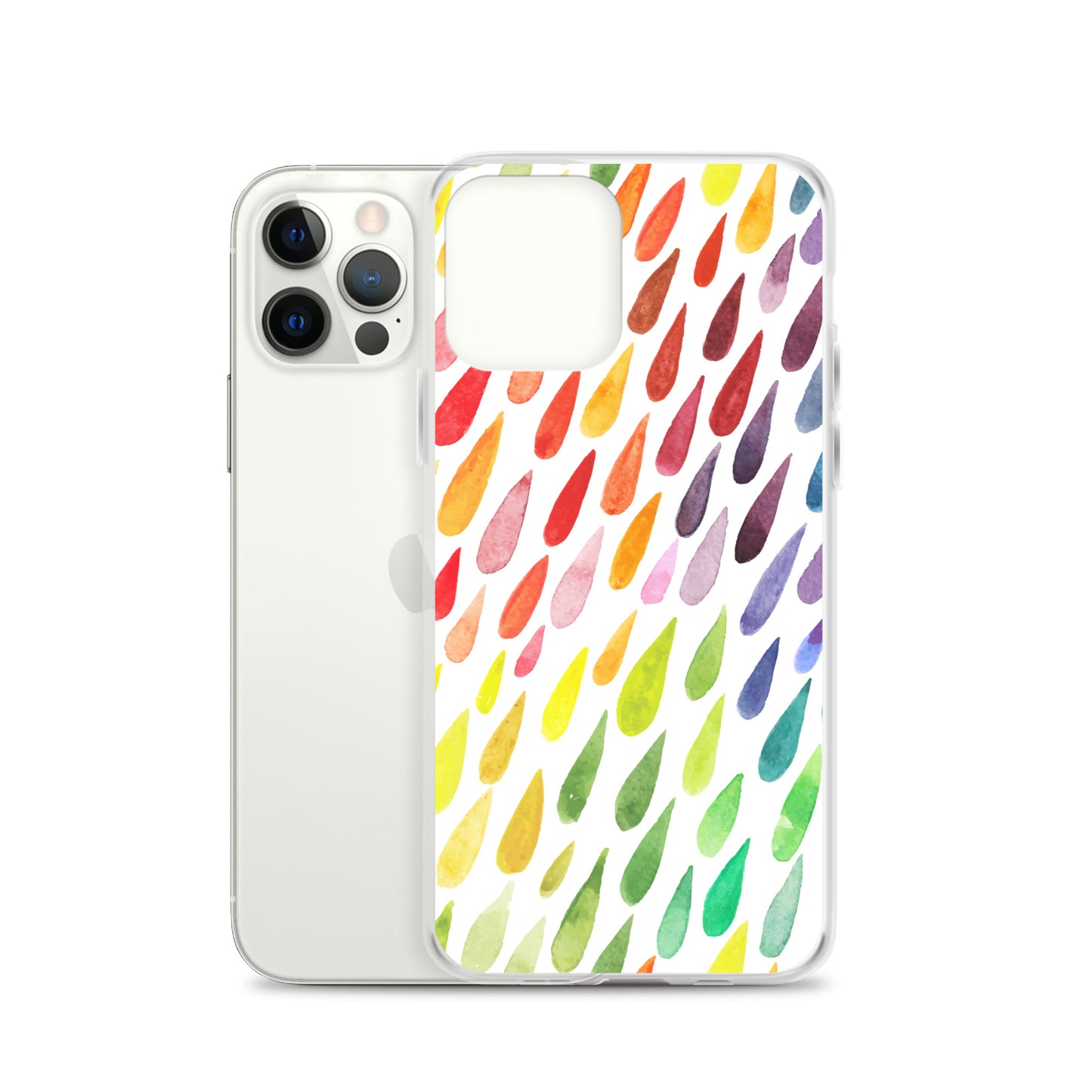 Colorful Raindrops iPhone Case