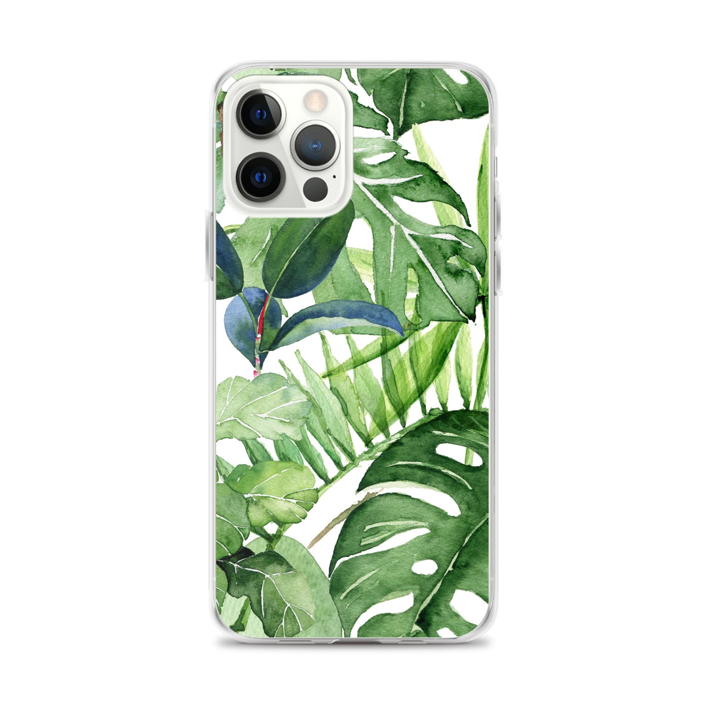 Tropical Floral Leaves iPhone Case