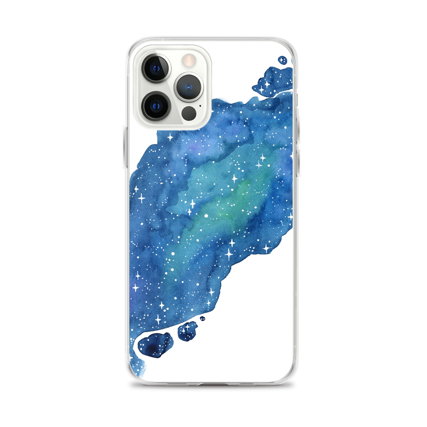 Watercolor Galaxy Aurora iPhone Case