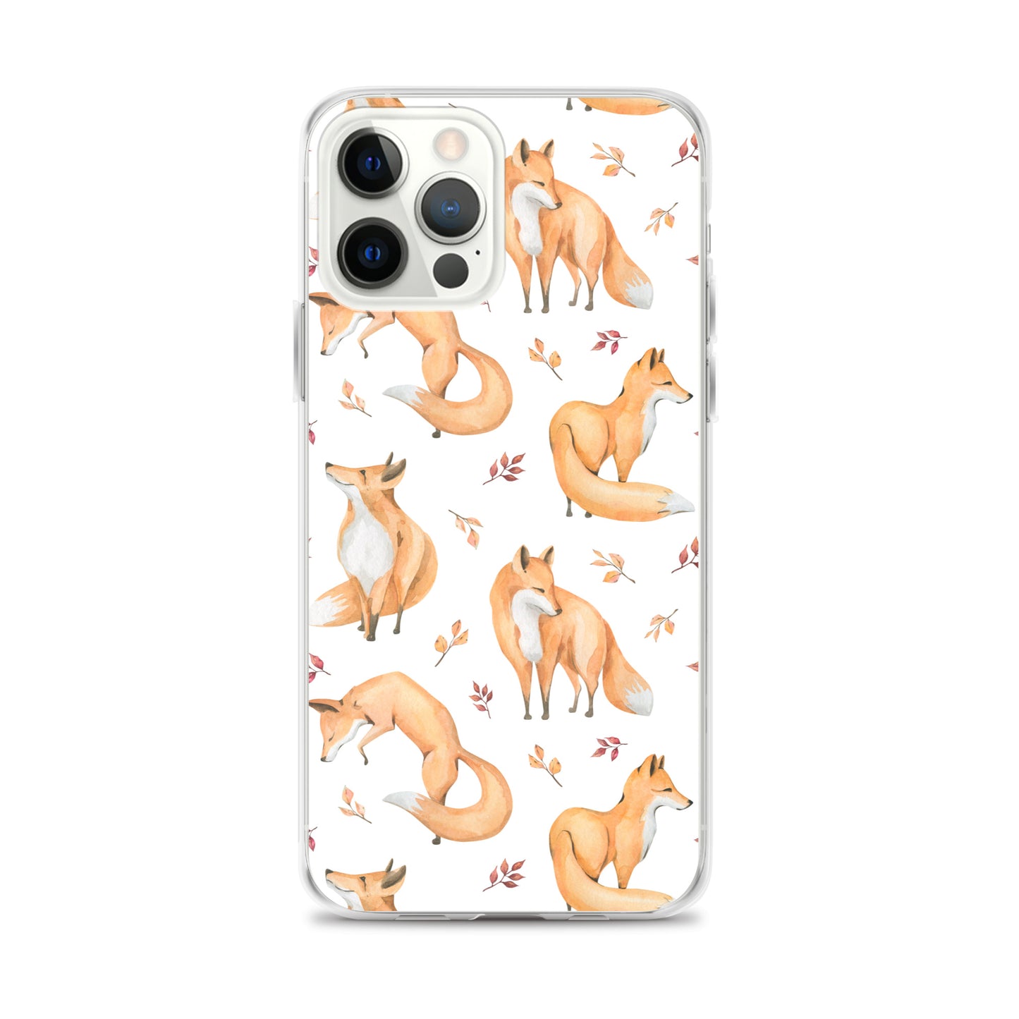 Woodland Foxes iPhone Case