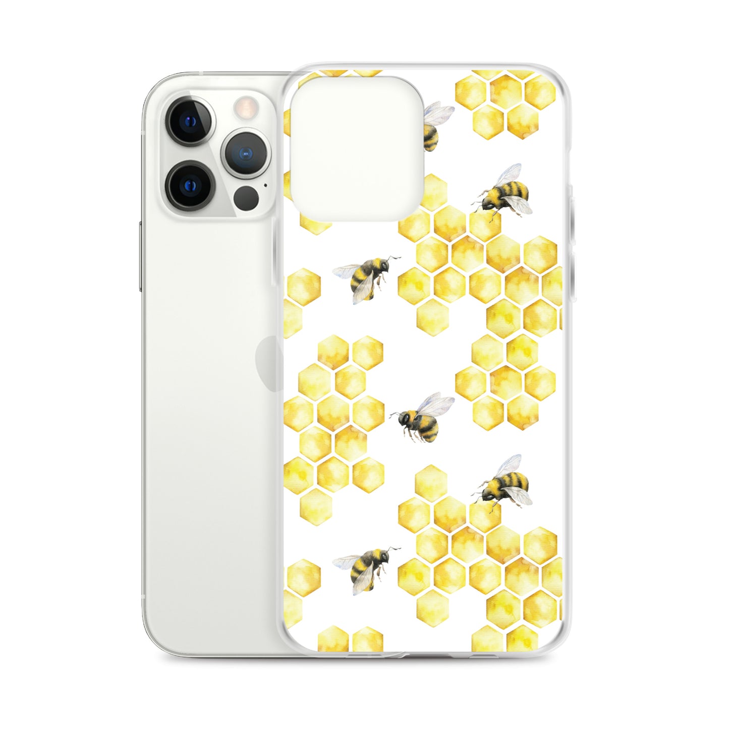 Honeycomb Bee iPhone Case