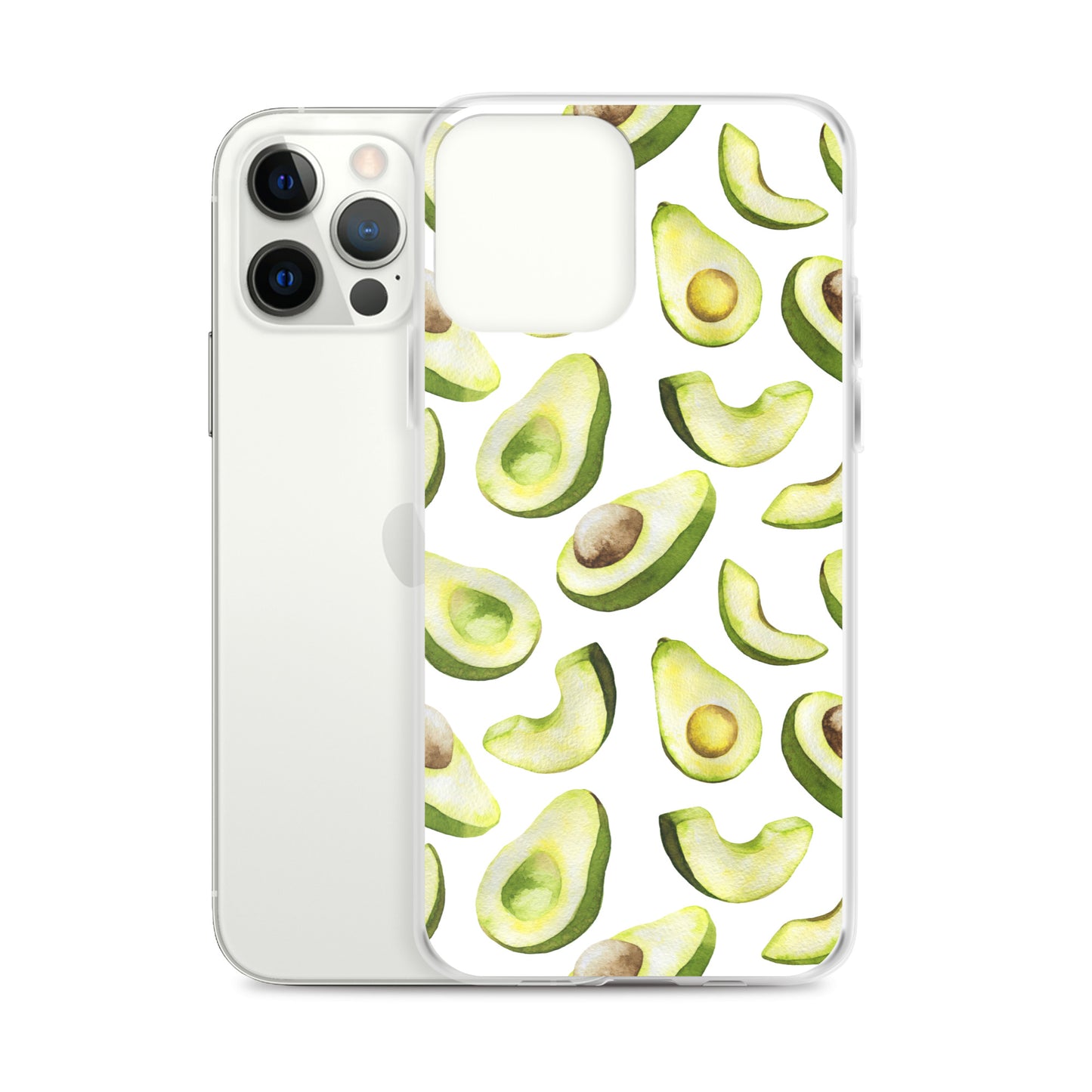 Cute Avocado iPhone Case