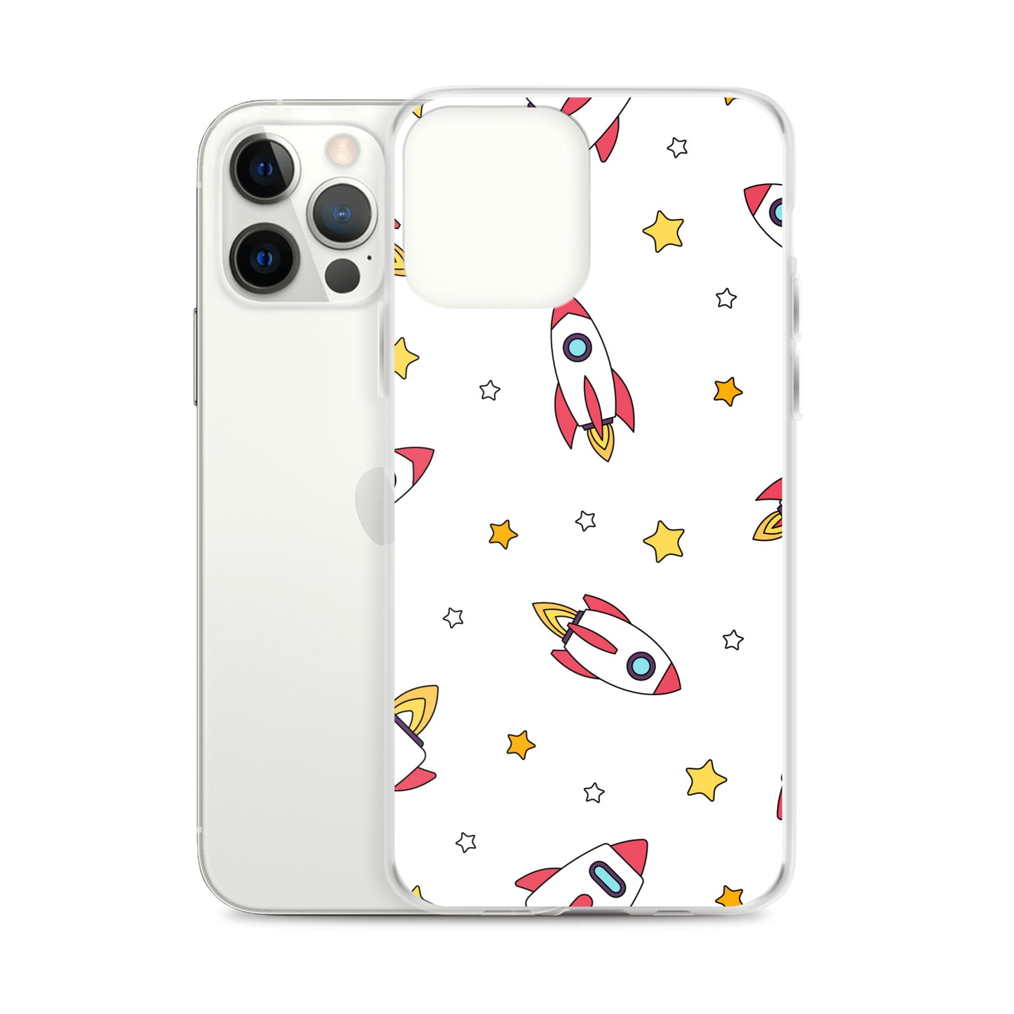 Spaceship Rockets iPhone Case