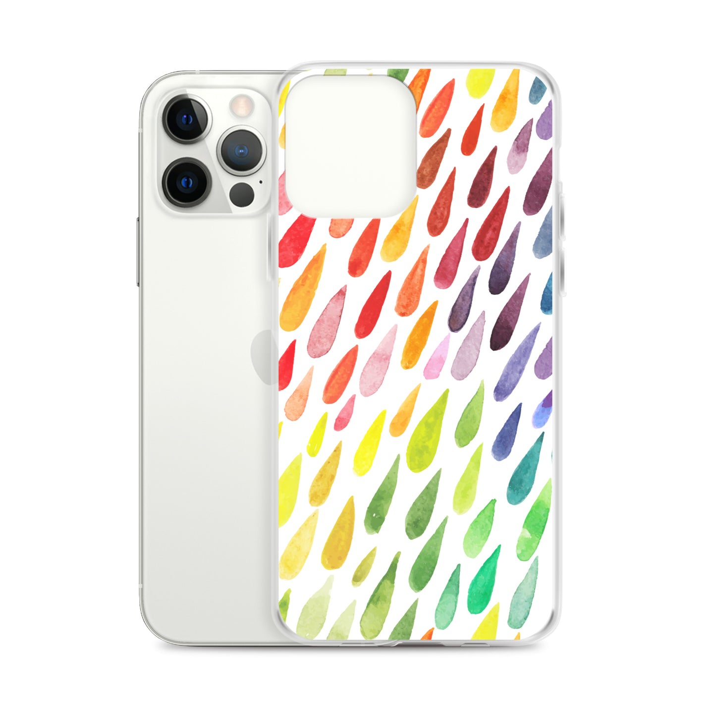 Colorful Raindrops iPhone Case