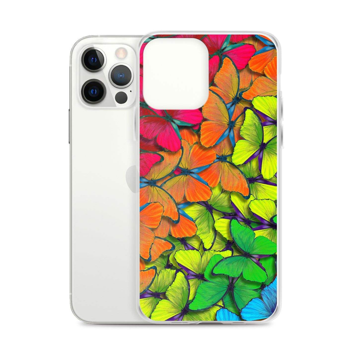 Rainbow Butterflies iPhone Case