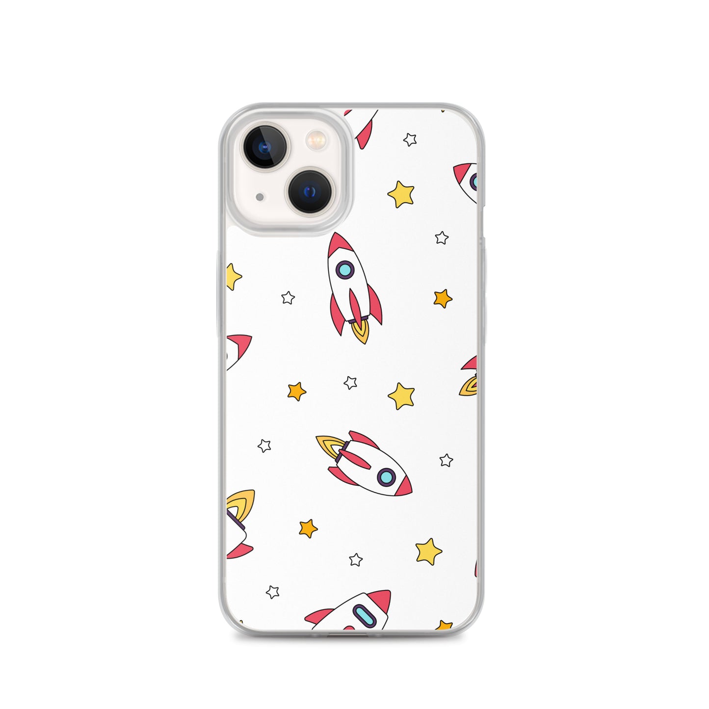 Spaceship Rockets iPhone Case