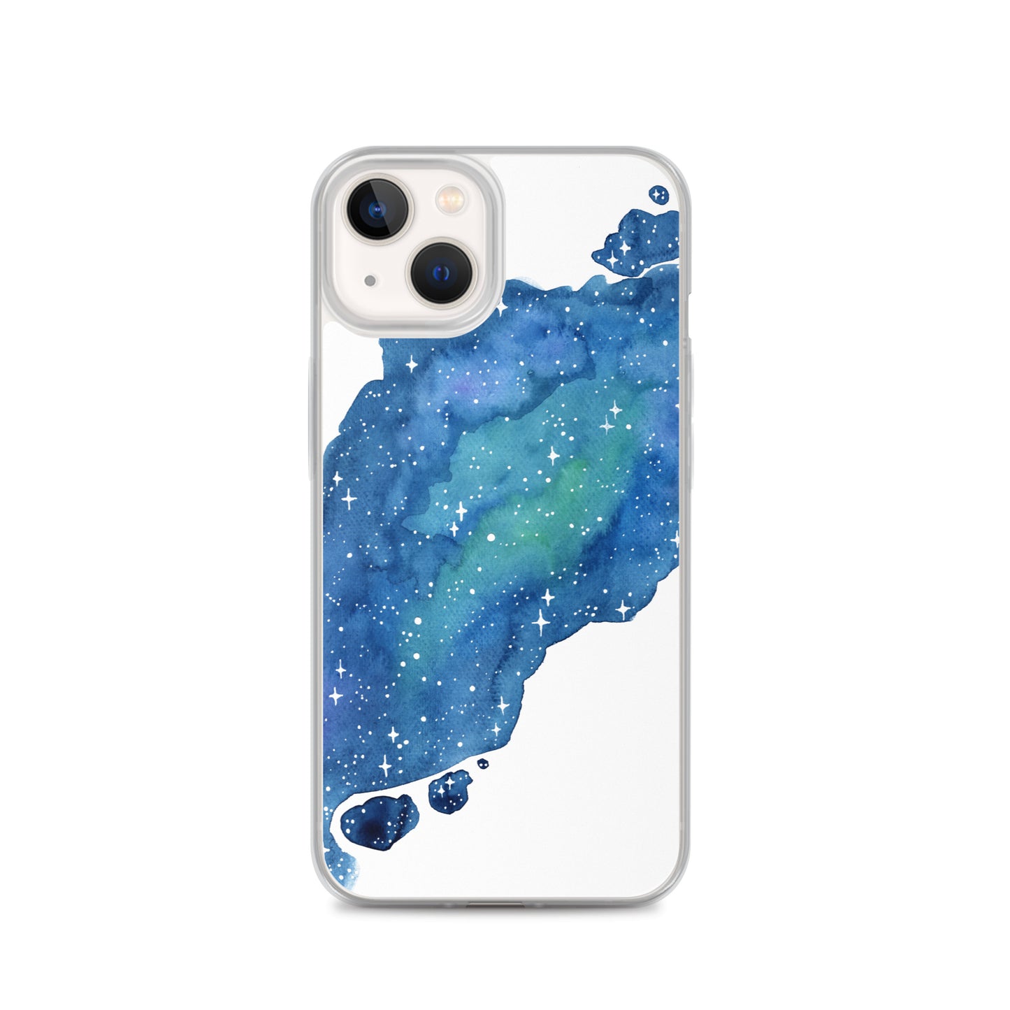 Watercolor Galaxy Aurora iPhone Case