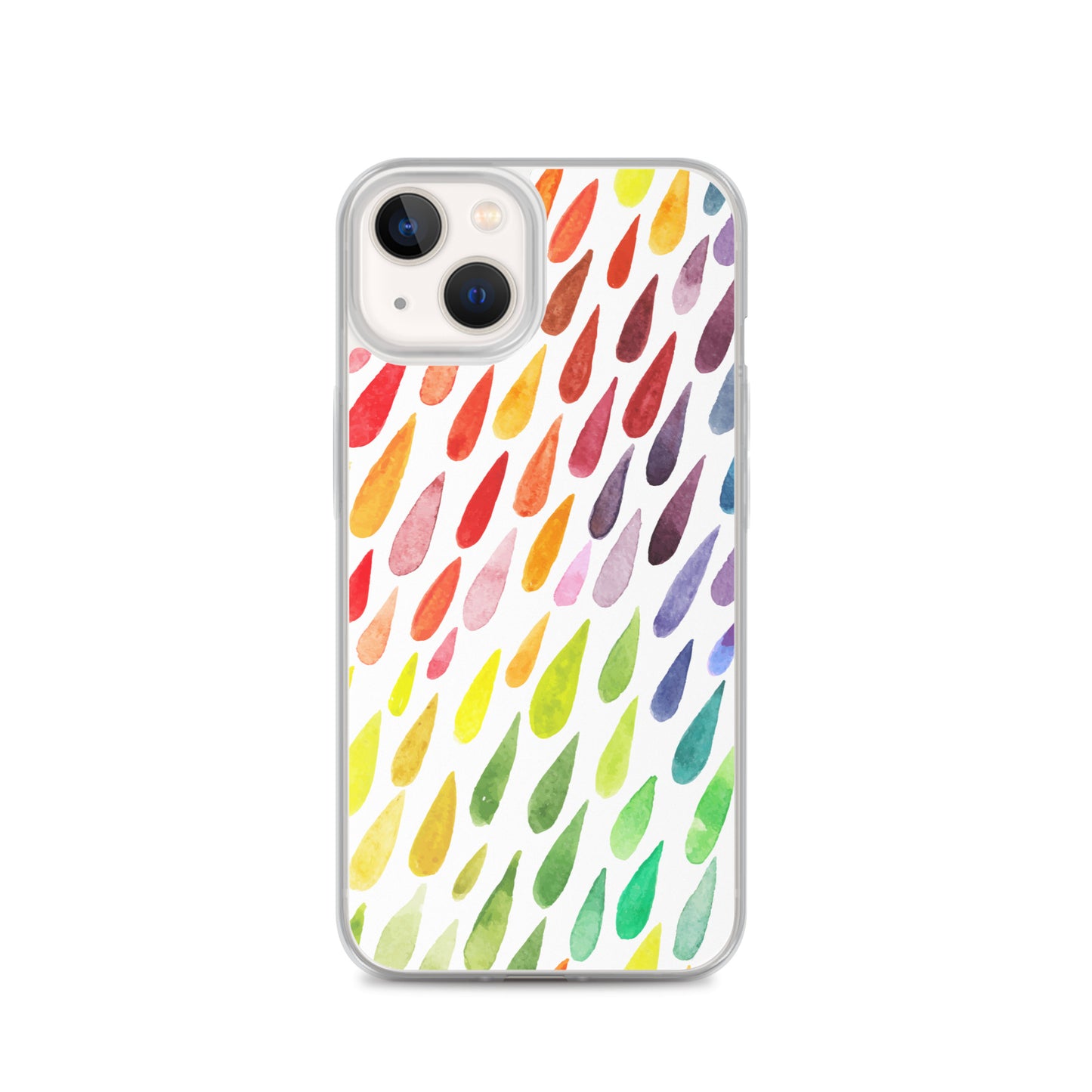 Colorful Raindrops iPhone Case