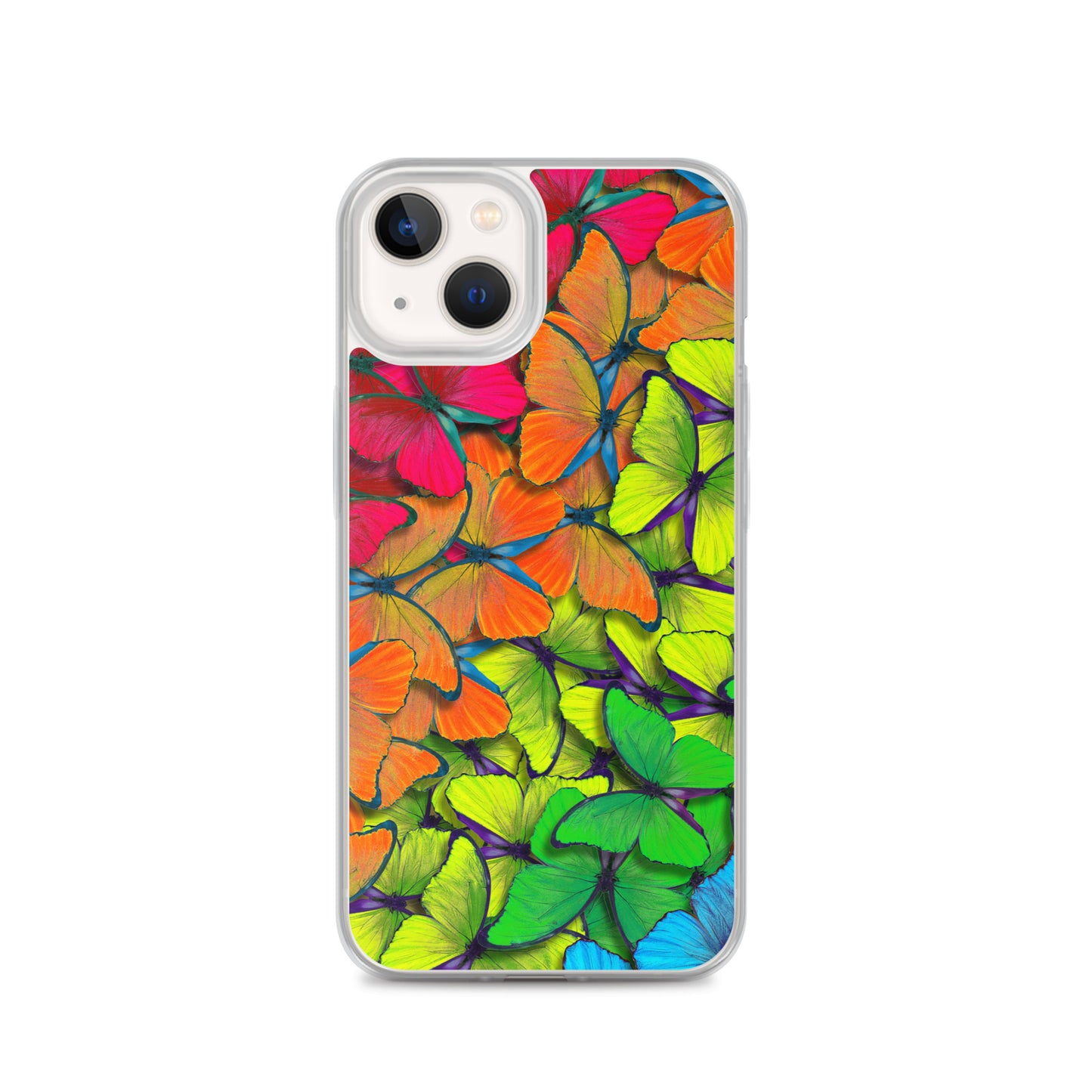 Rainbow Butterflies iPhone Case