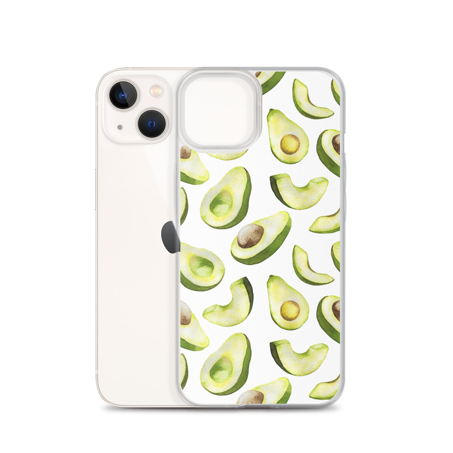 Cute Avocado iPhone Case