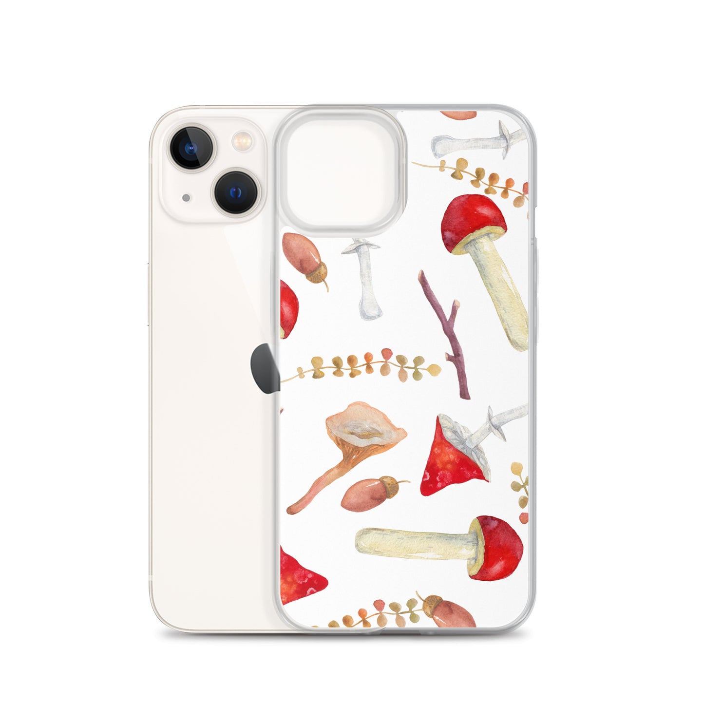 Mushrooms Toadstools iPhone Case