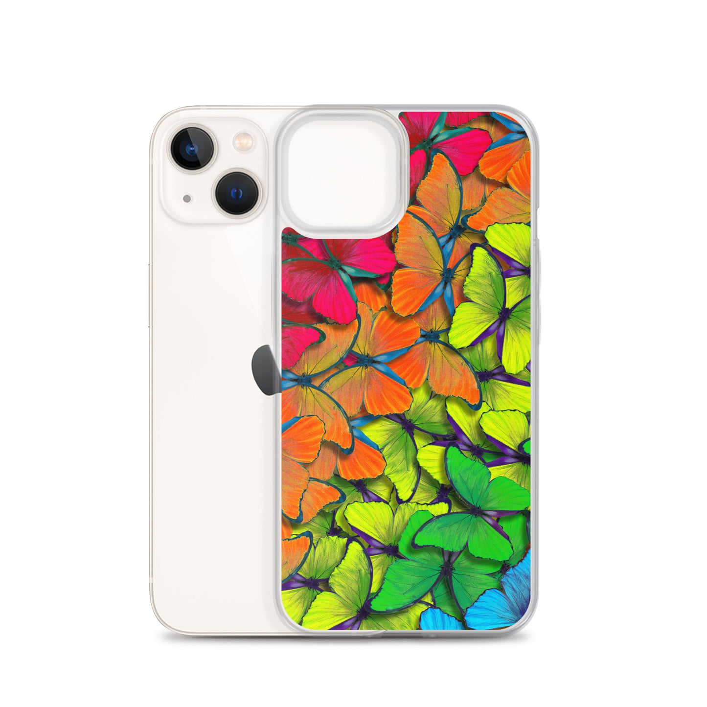 Rainbow Butterflies iPhone Case