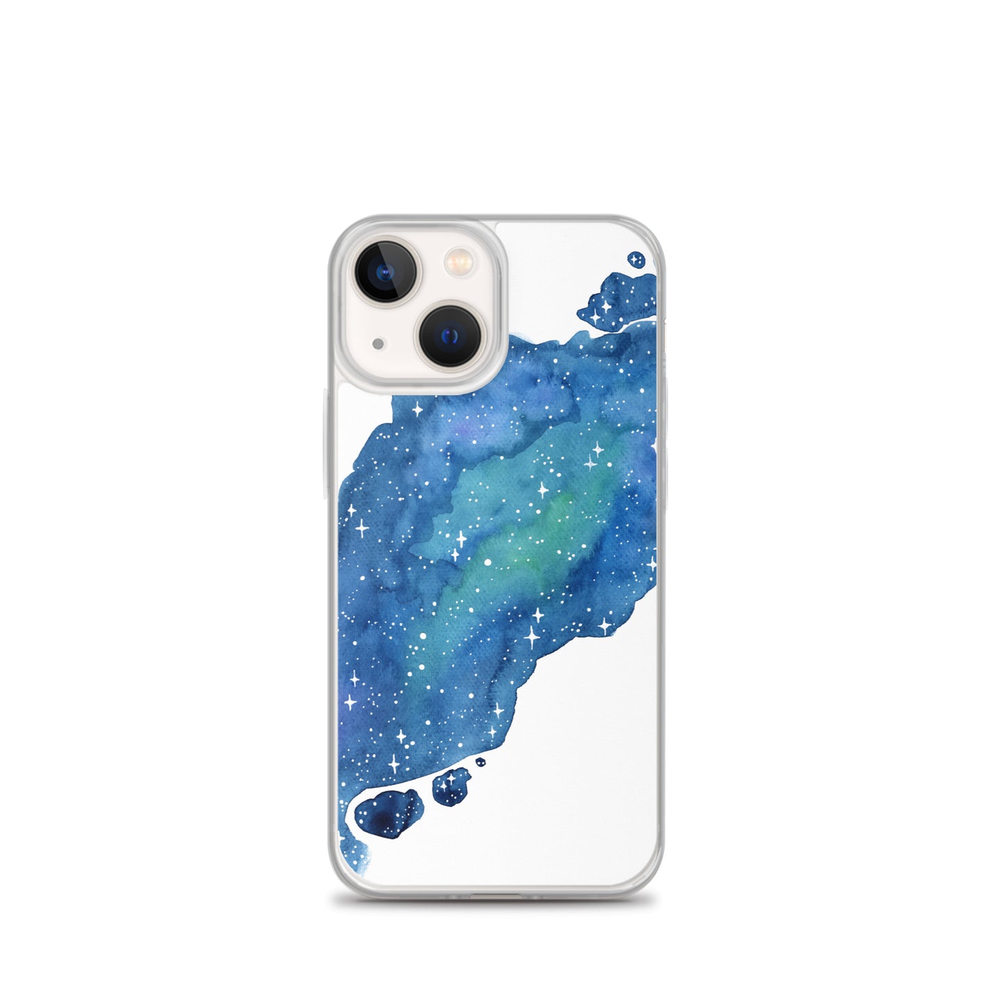 Watercolor Galaxy Aurora iPhone Case