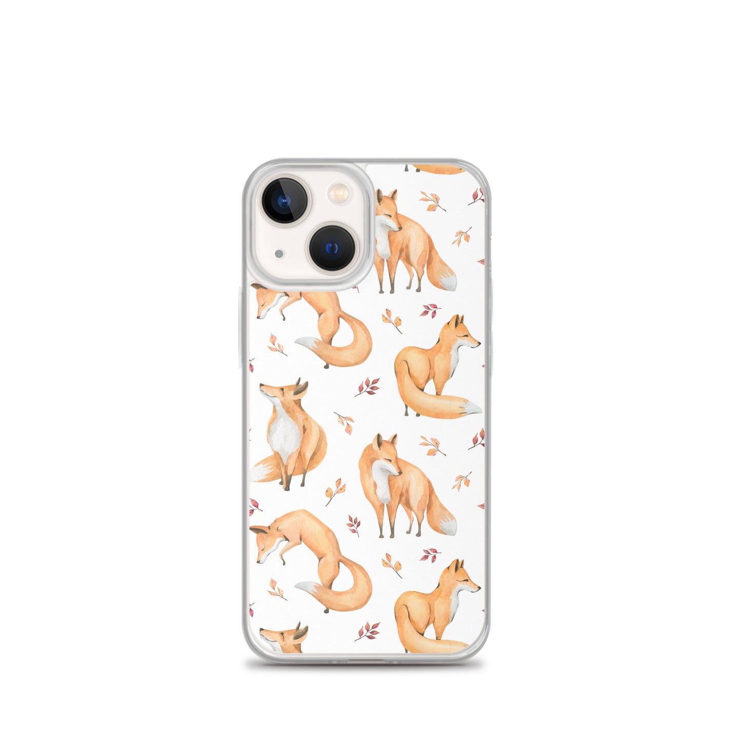 Woodland Foxes iPhone Case