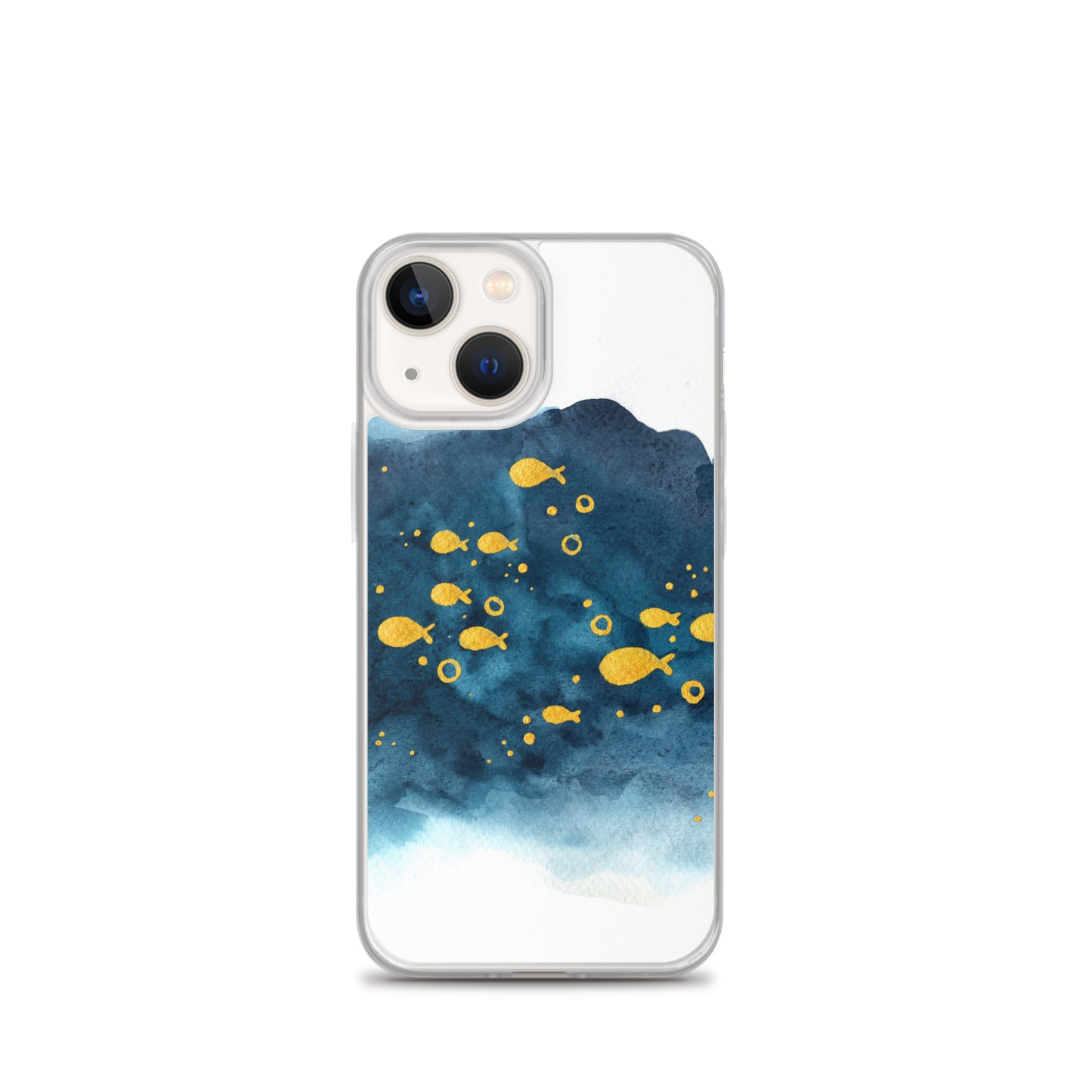 Watercolor School of Fish iPhone Case