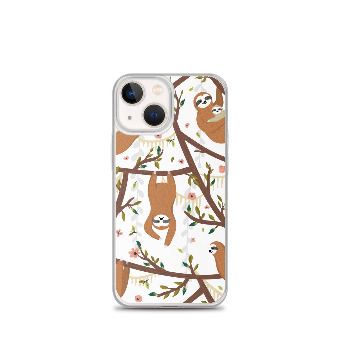 Cute Woodland Sloth iPhone Case