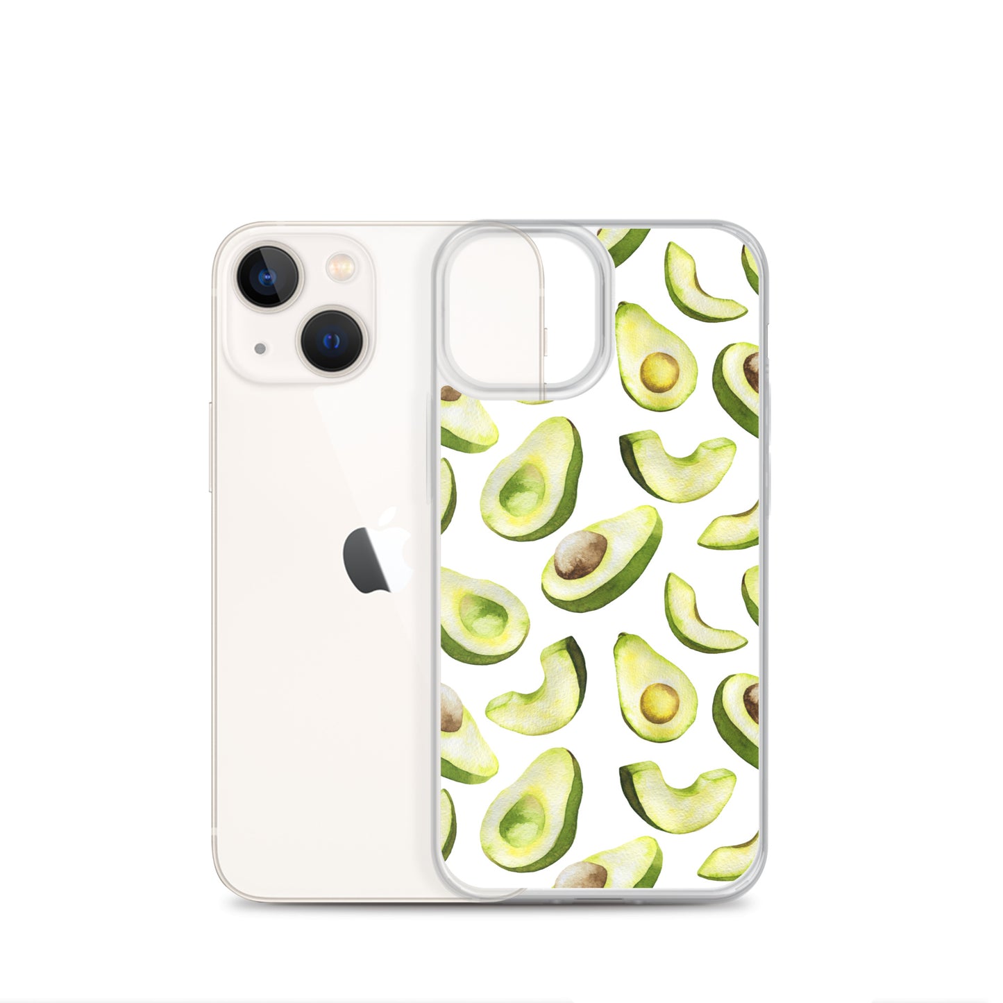 Cute Avocado iPhone Case