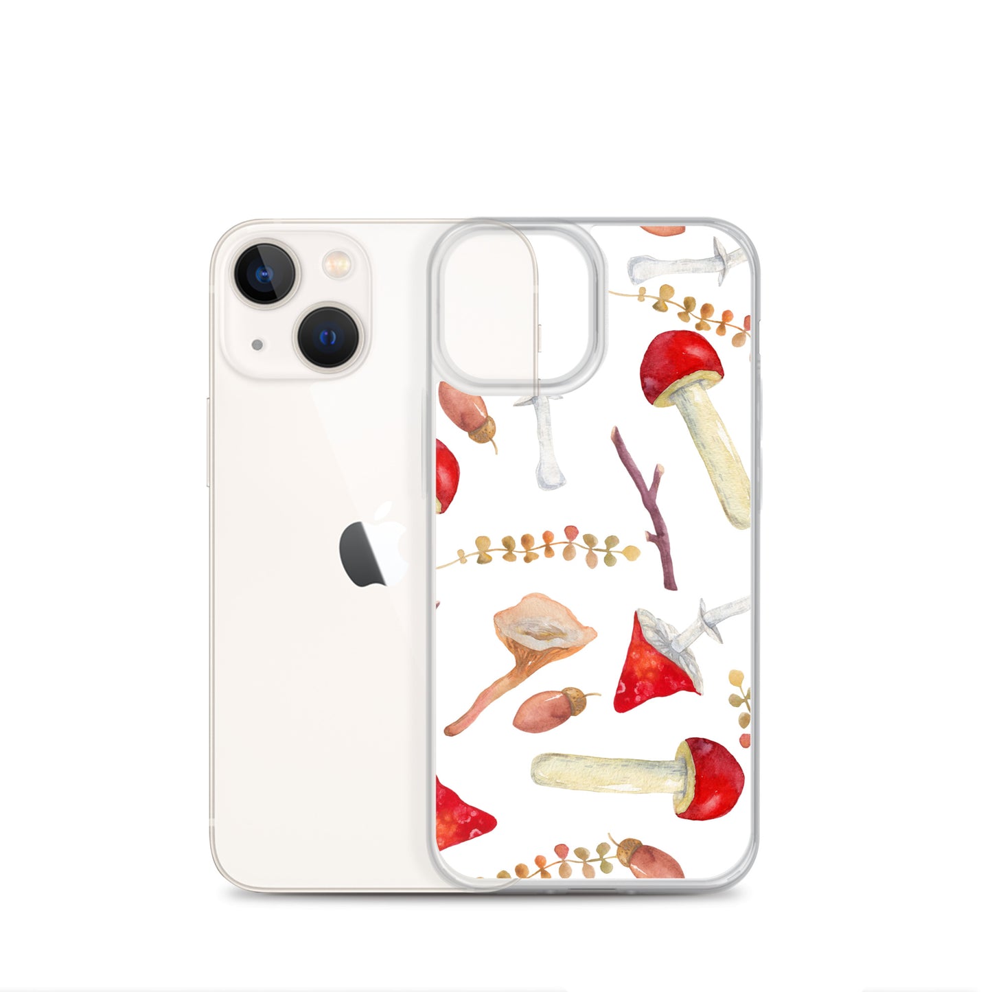 Mushrooms Toadstools iPhone Case