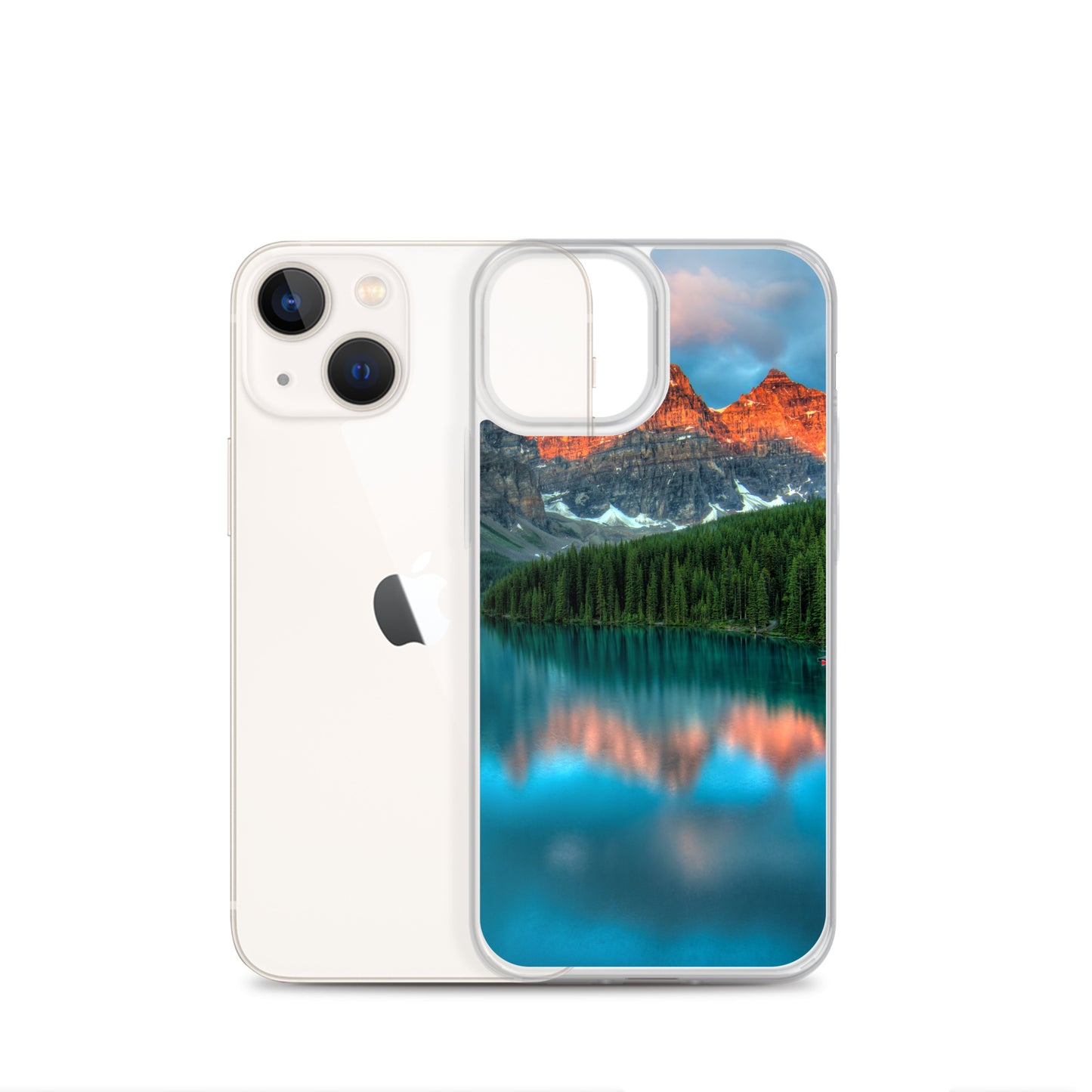 Mountains Lake Photo iPhone Case