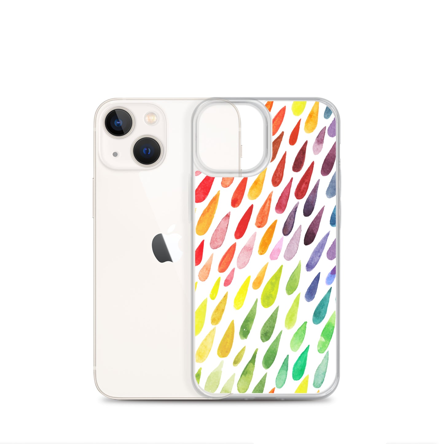 Colorful Raindrops iPhone Case