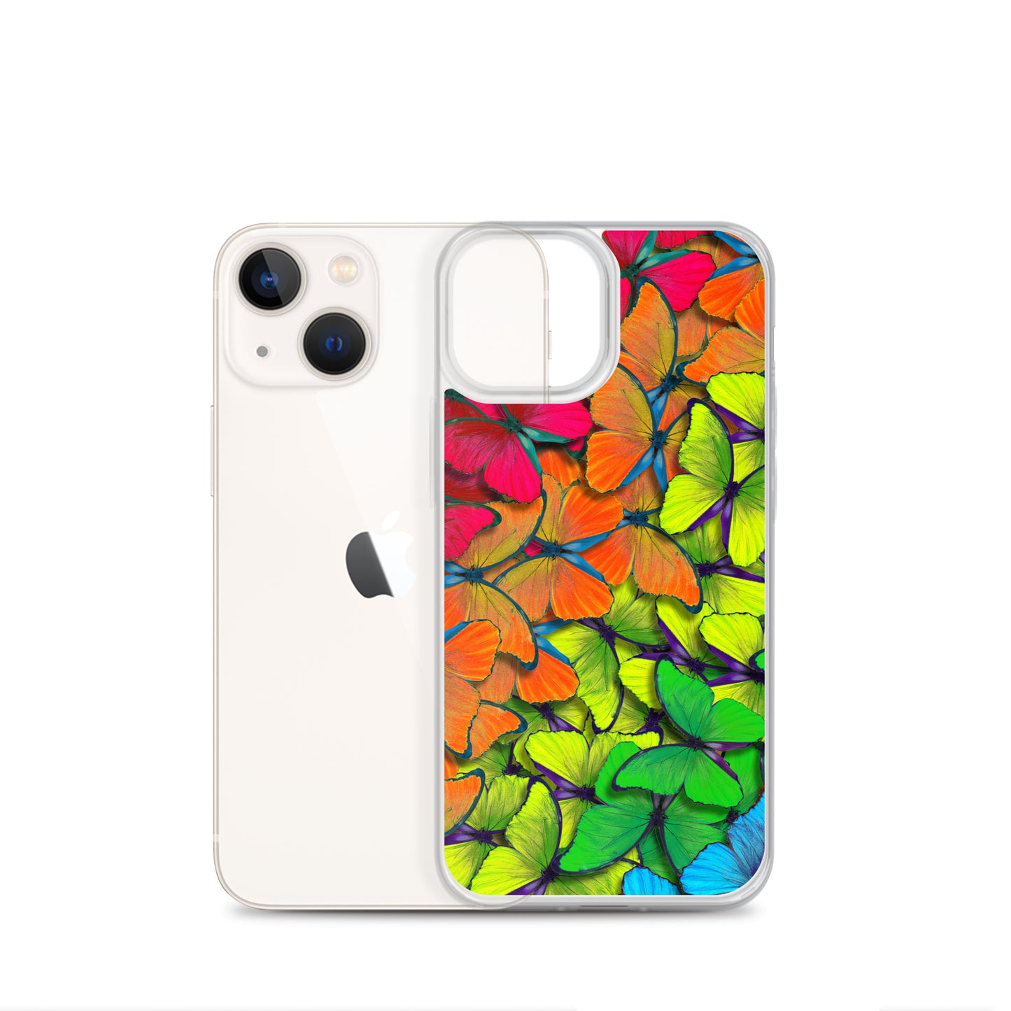 Rainbow Butterflies iPhone Case