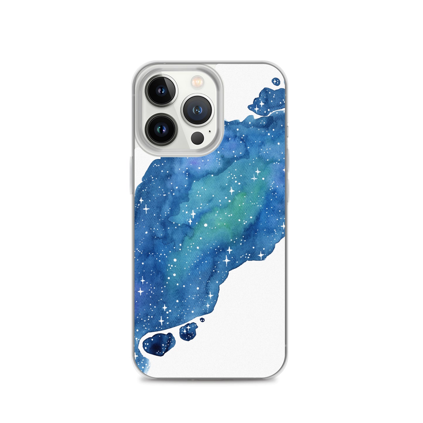 Watercolor Galaxy Aurora iPhone Case