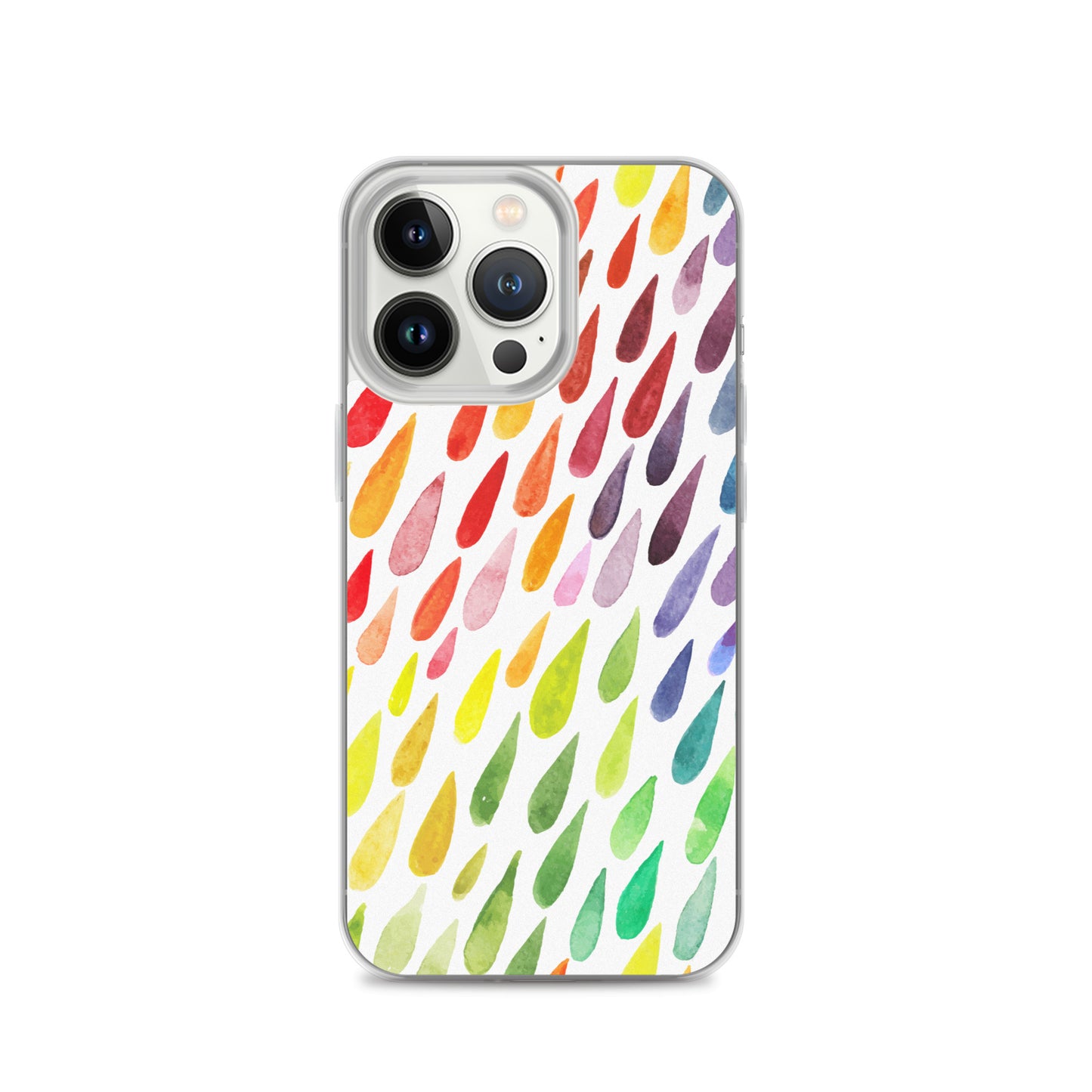 Colorful Raindrops iPhone Case