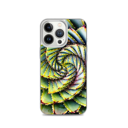 Spiral Succulent iPhone Case