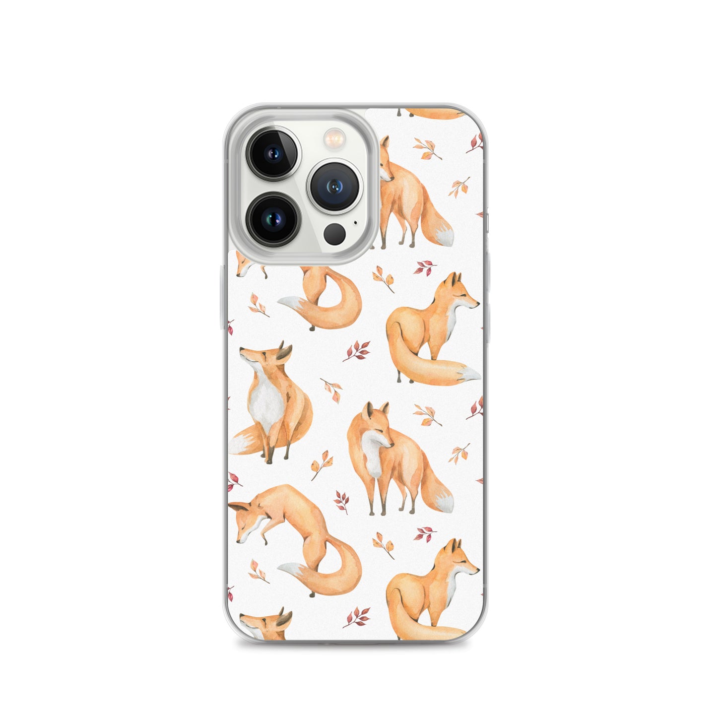 Woodland Foxes iPhone Case