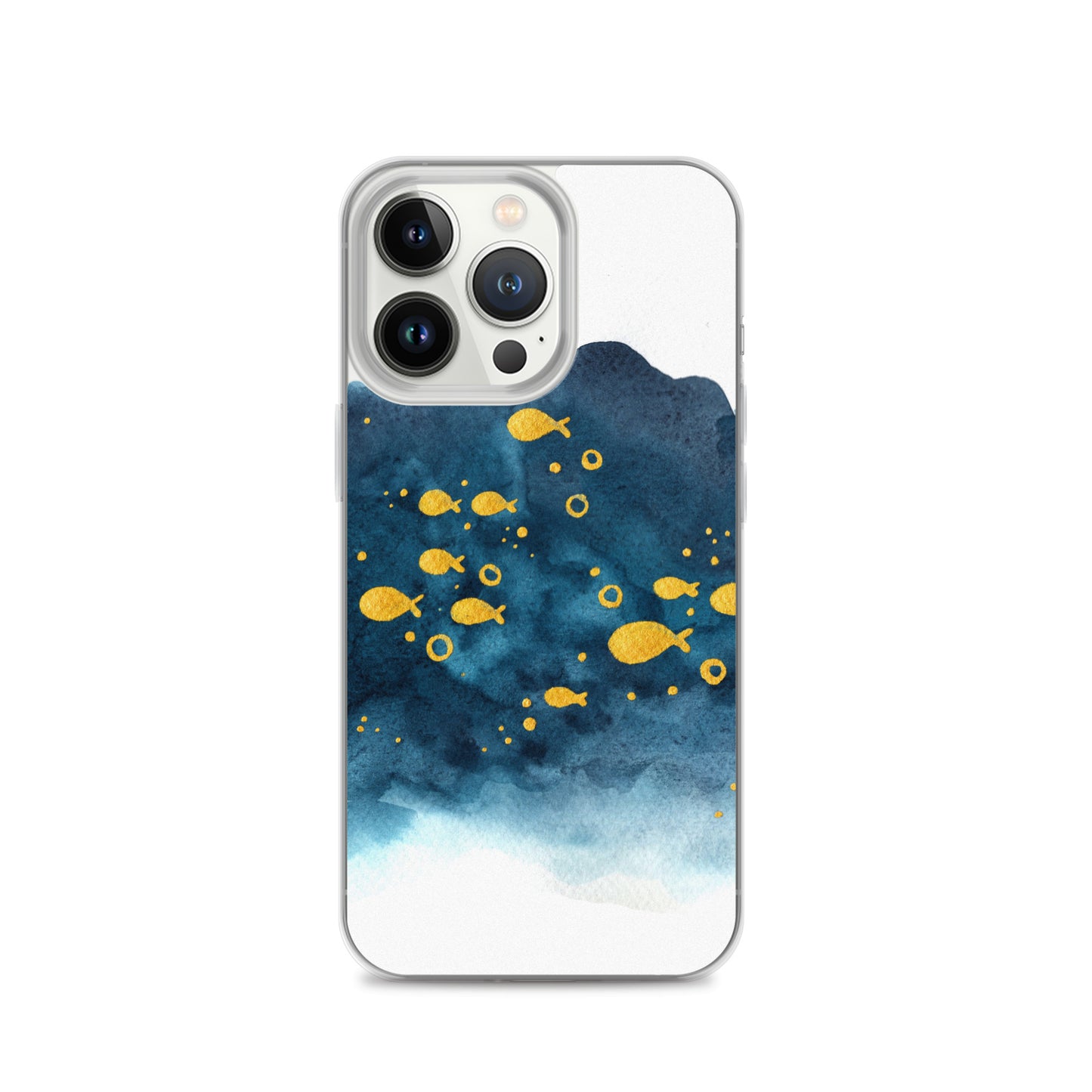 Watercolor School of Fish iPhone Case